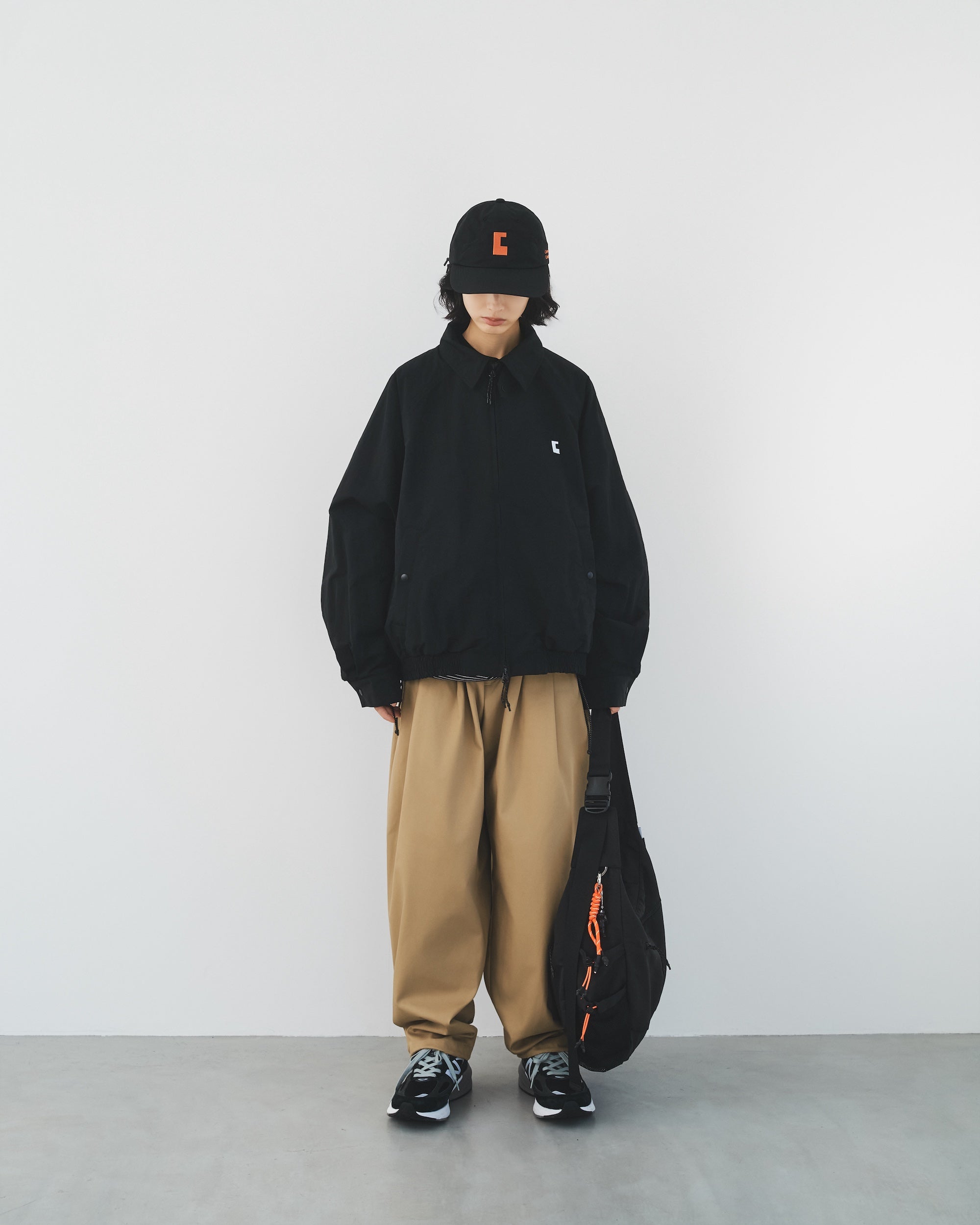 【1.28 WED 20:00- IN STOCK】ACTIVE CITY UNIFORM UTILITY JACKET (BLACK)