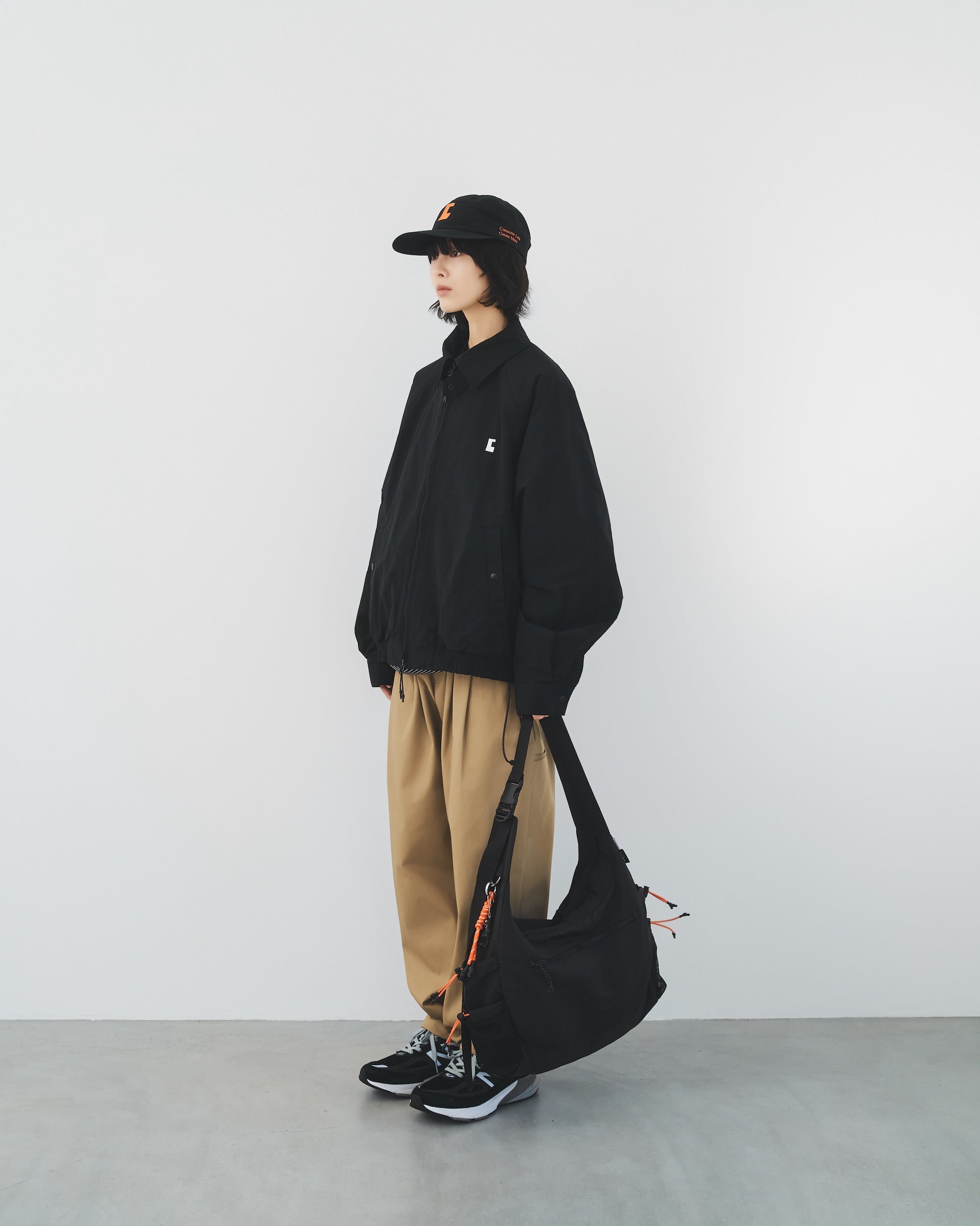 【1.28 WED 20:00- IN STOCK】ACTIVE CITY UNIFORM UTILITY JACKET (BLACK)