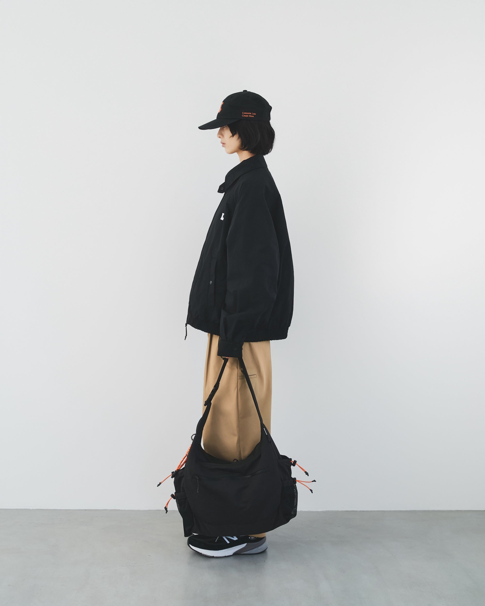 【1.28 WED 20:00- IN STOCK】ACTIVE CITY UNIFORM UTILITY JACKET (BLACK)