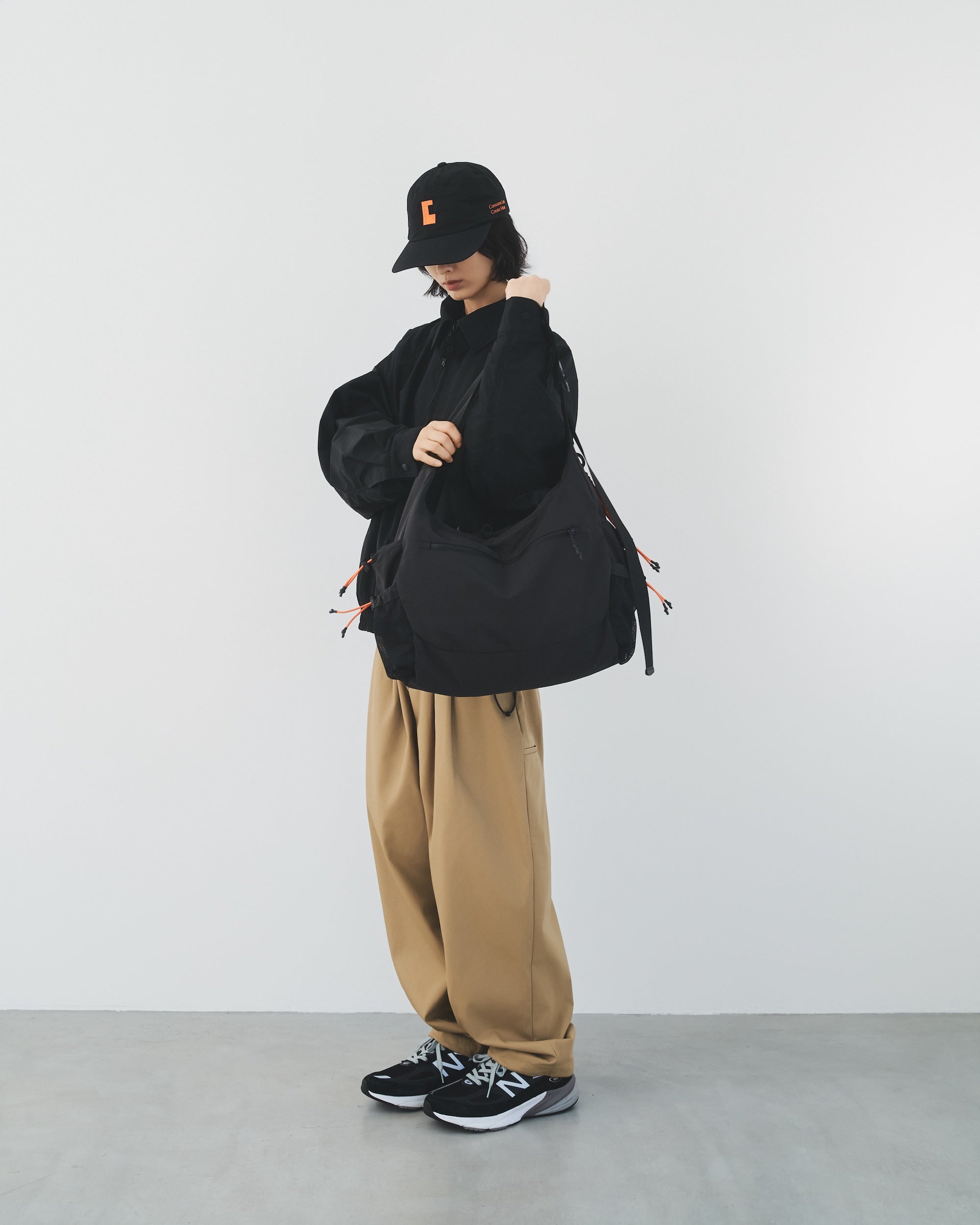 【1.28 WED 20:00- IN STOCK】ACTIVE CITY UNIFORM UTILITY JACKET (BLACK)