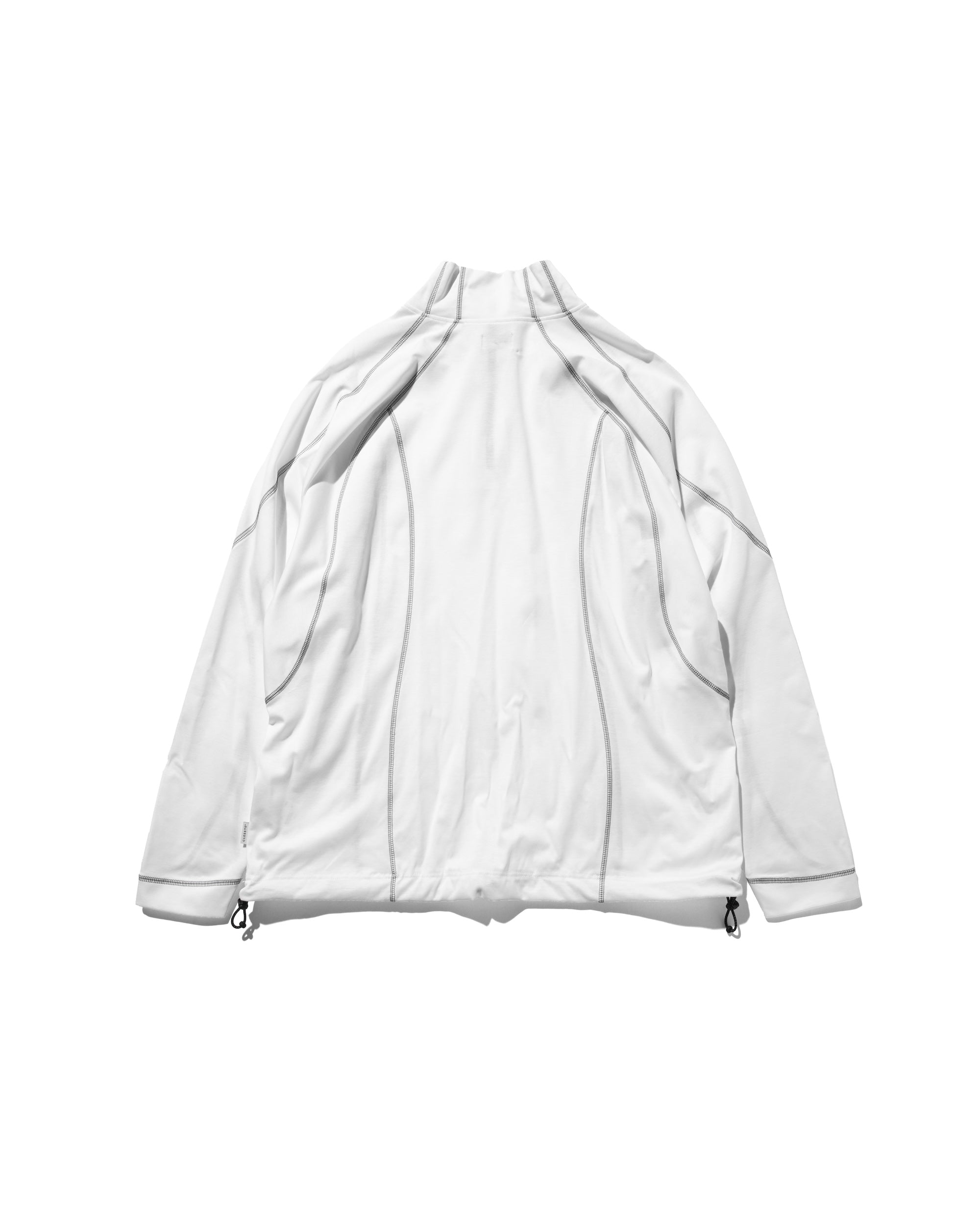 FUTURE HALF ZIP L/S T-SHIRT WITH DRAWSTRINGS