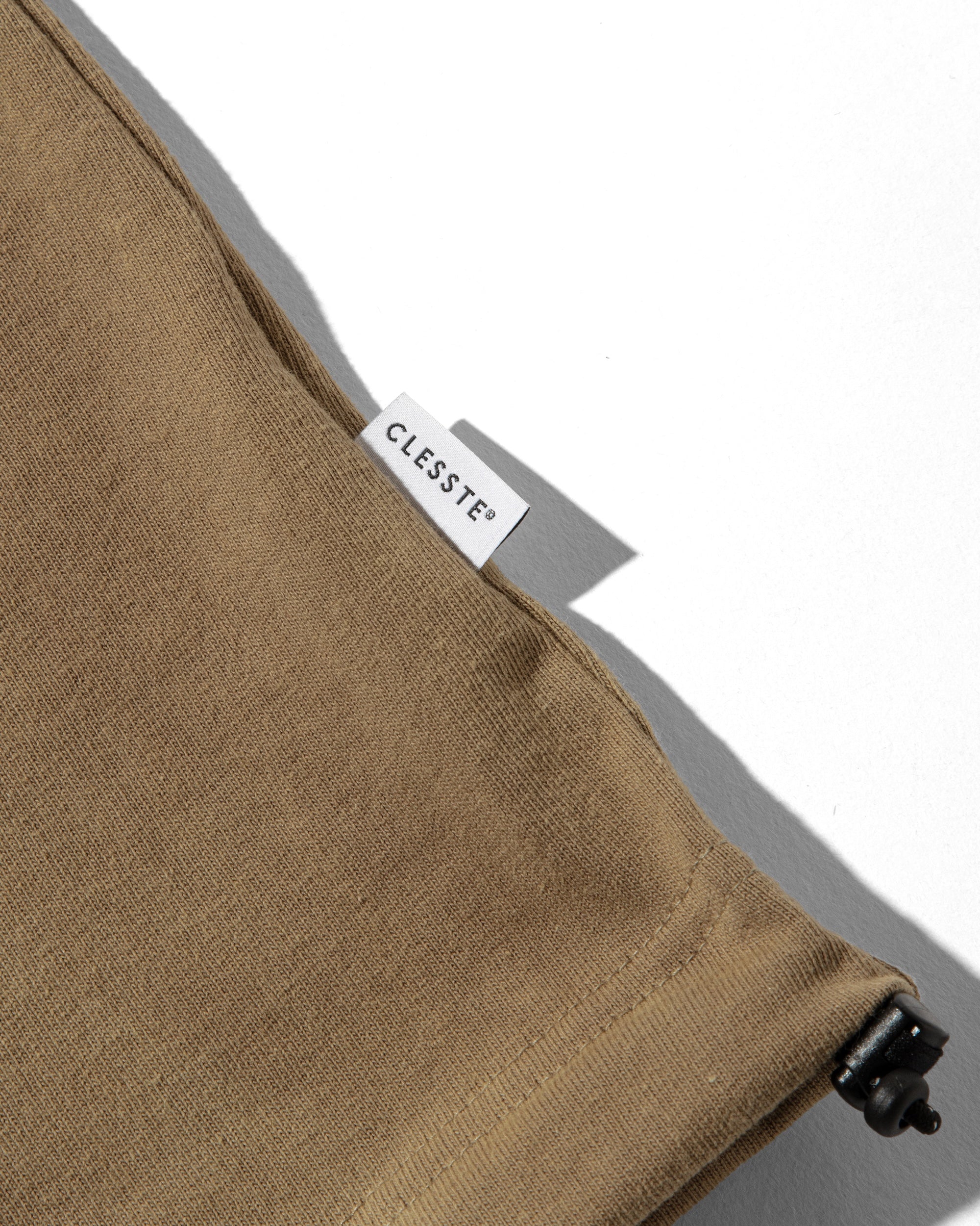 CITY S/S HALF ZIP SHIRT (BEIGE)