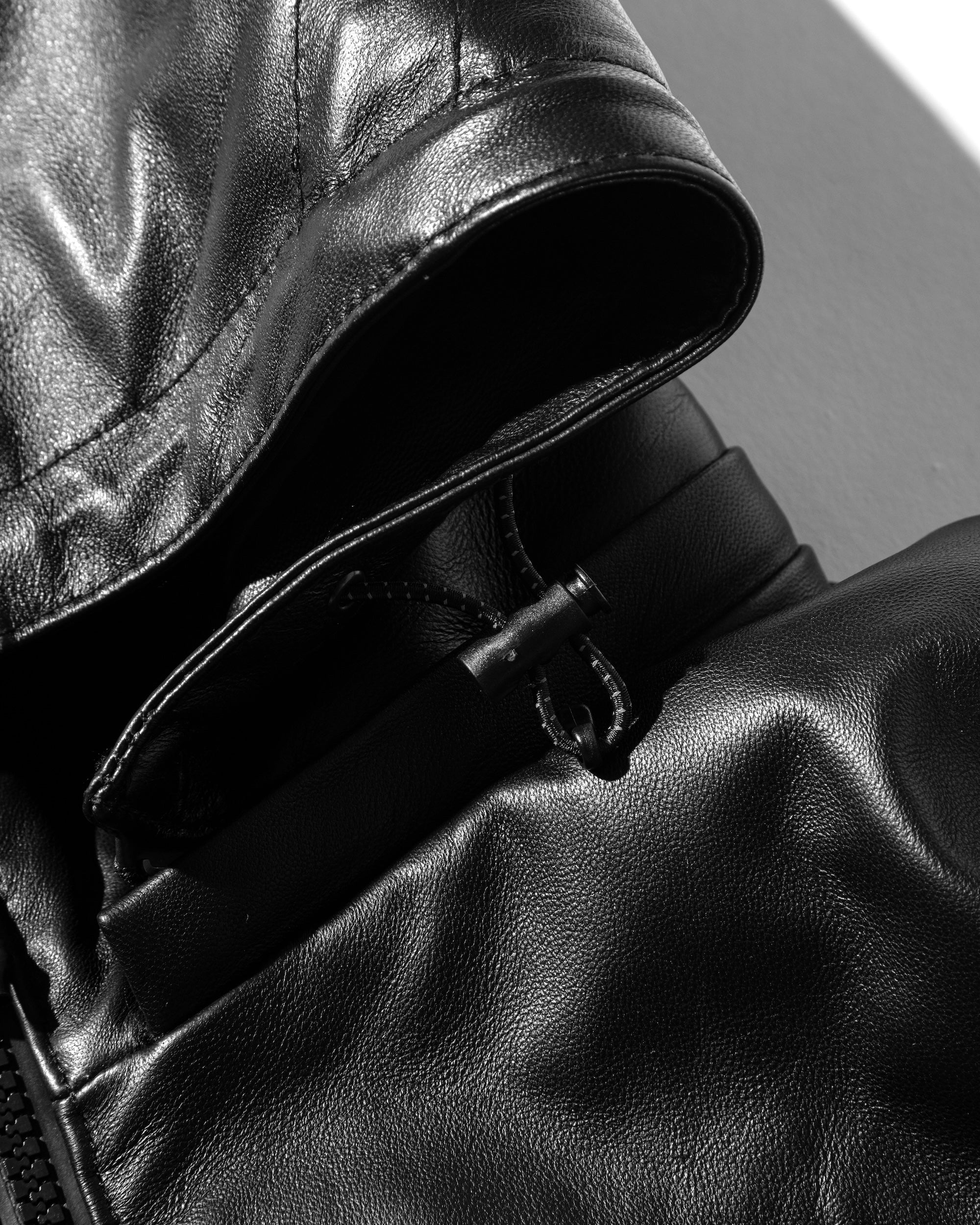 +phenix WINDSTOPPER® by GORE-TEX LABS LEATHER CITY MILITARY JACKET