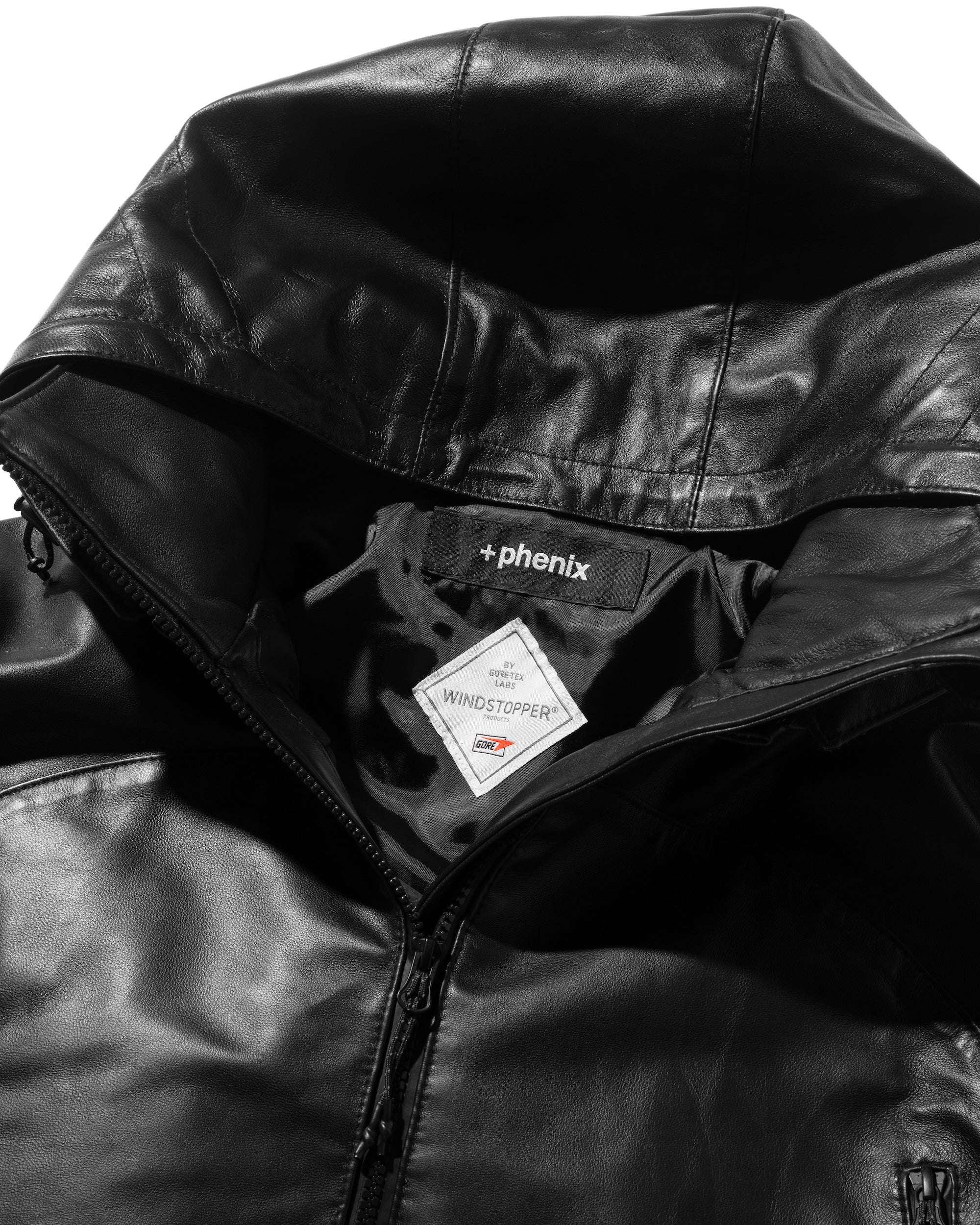 +phenix WINDSTOPPER® by GORE-TEX LABS LEATHER CITY MILITARY JACKET