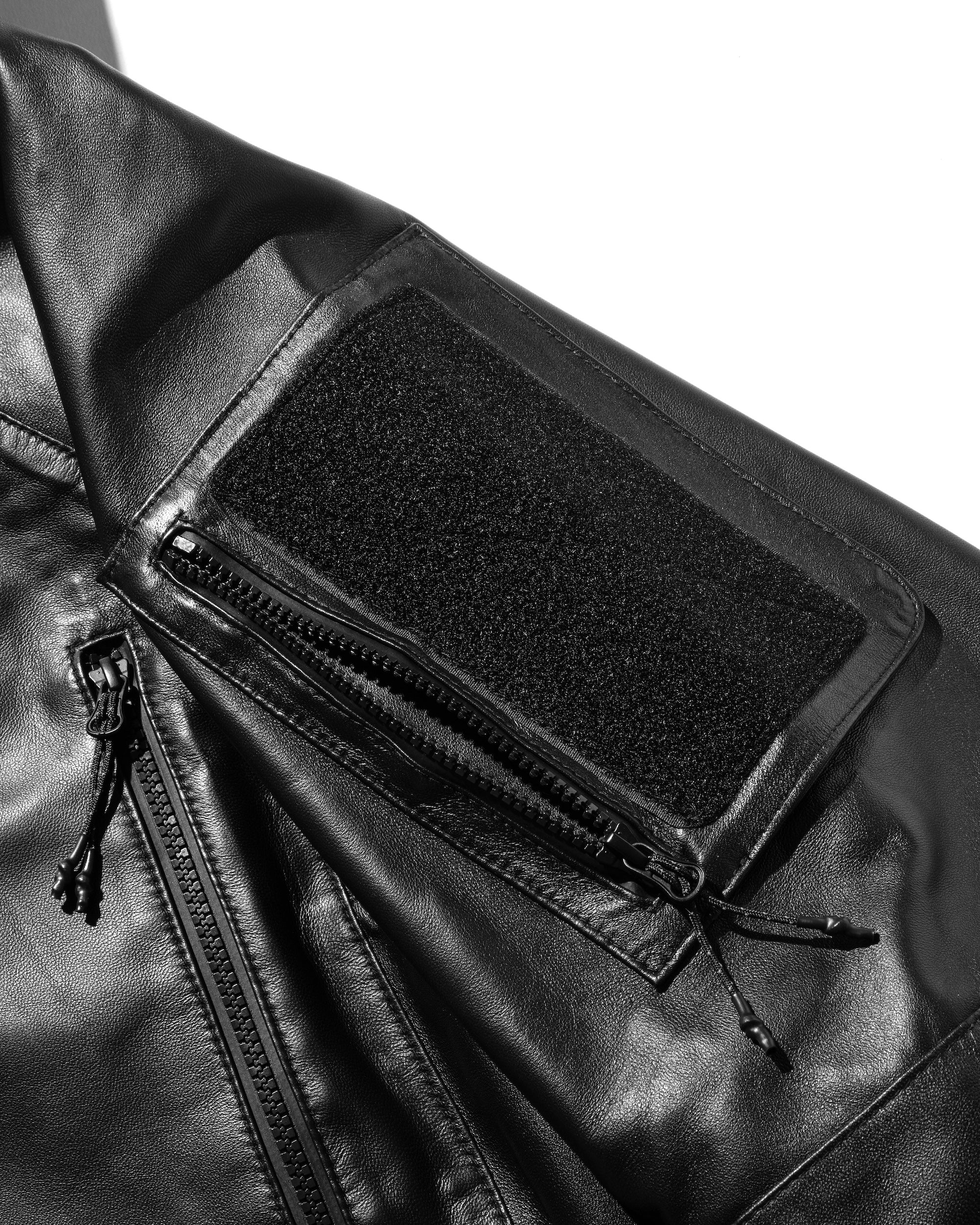 +phenix WINDSTOPPER® by GORE-TEX LABS LEATHER CITY MILITARY JACKET