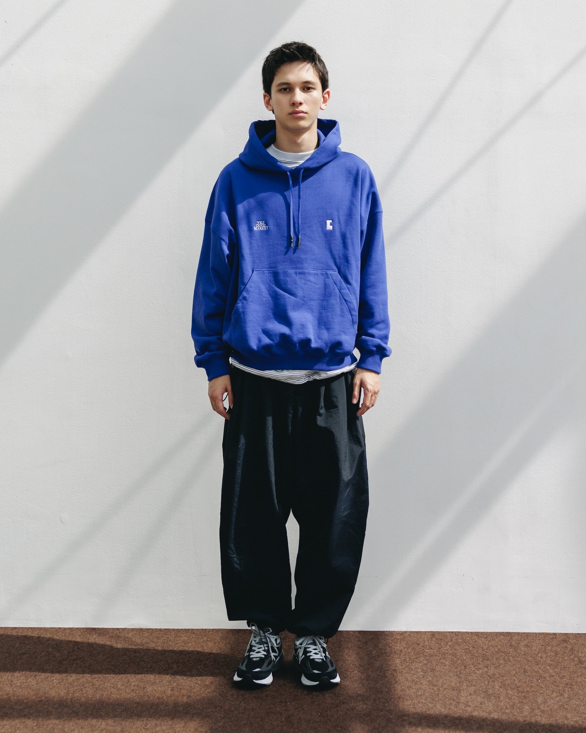 【10.15 WED 20:00- IN STOCK】"C"SWEAT HOODIE FOR YGM (BLUE)