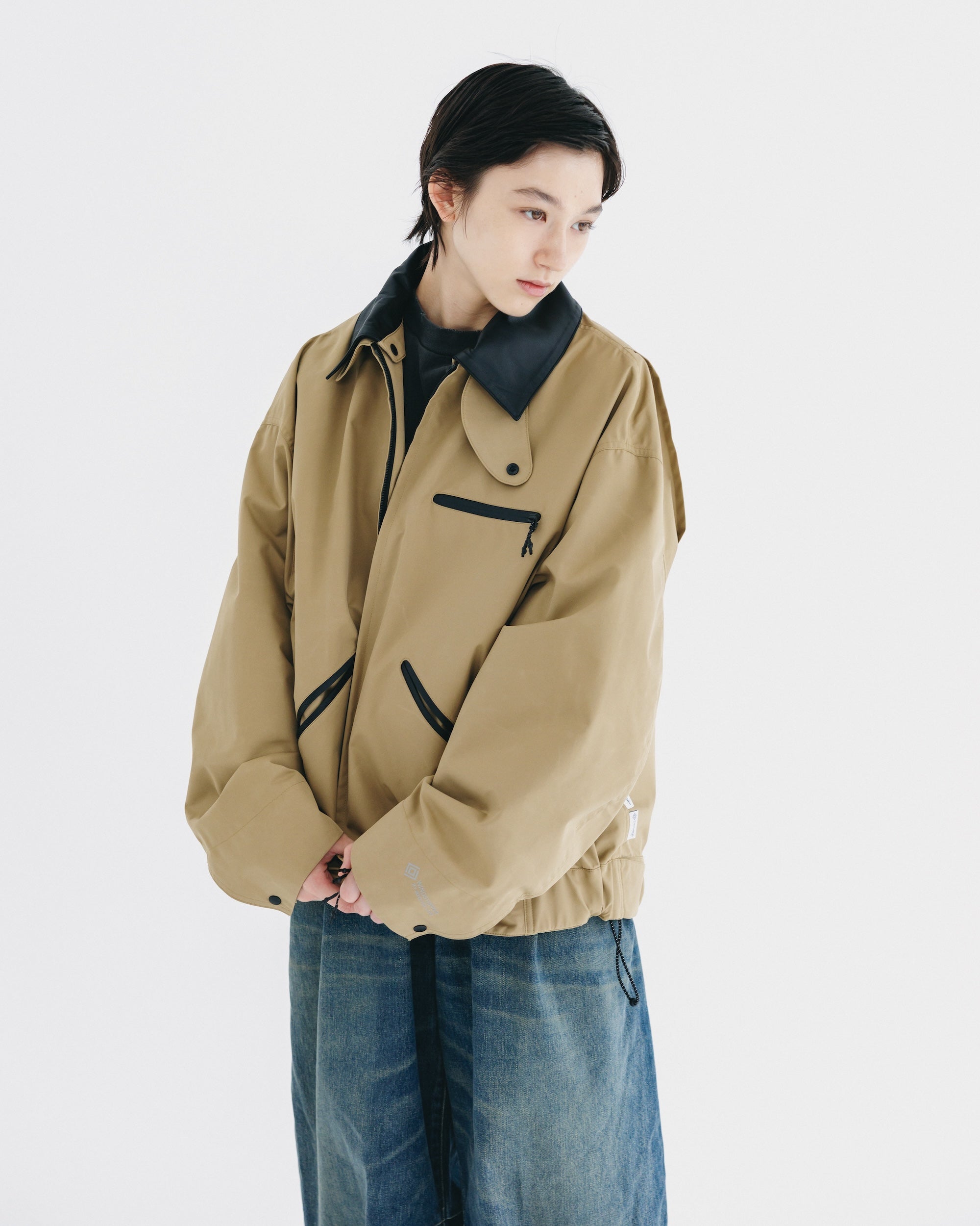 【9.24 WED 20:00- IN STOCK】+phenix WINDSTOPPER® by GORE-TEX LABS TWILL CITY WORKER JACKET (CARAMEL BEIGE)
