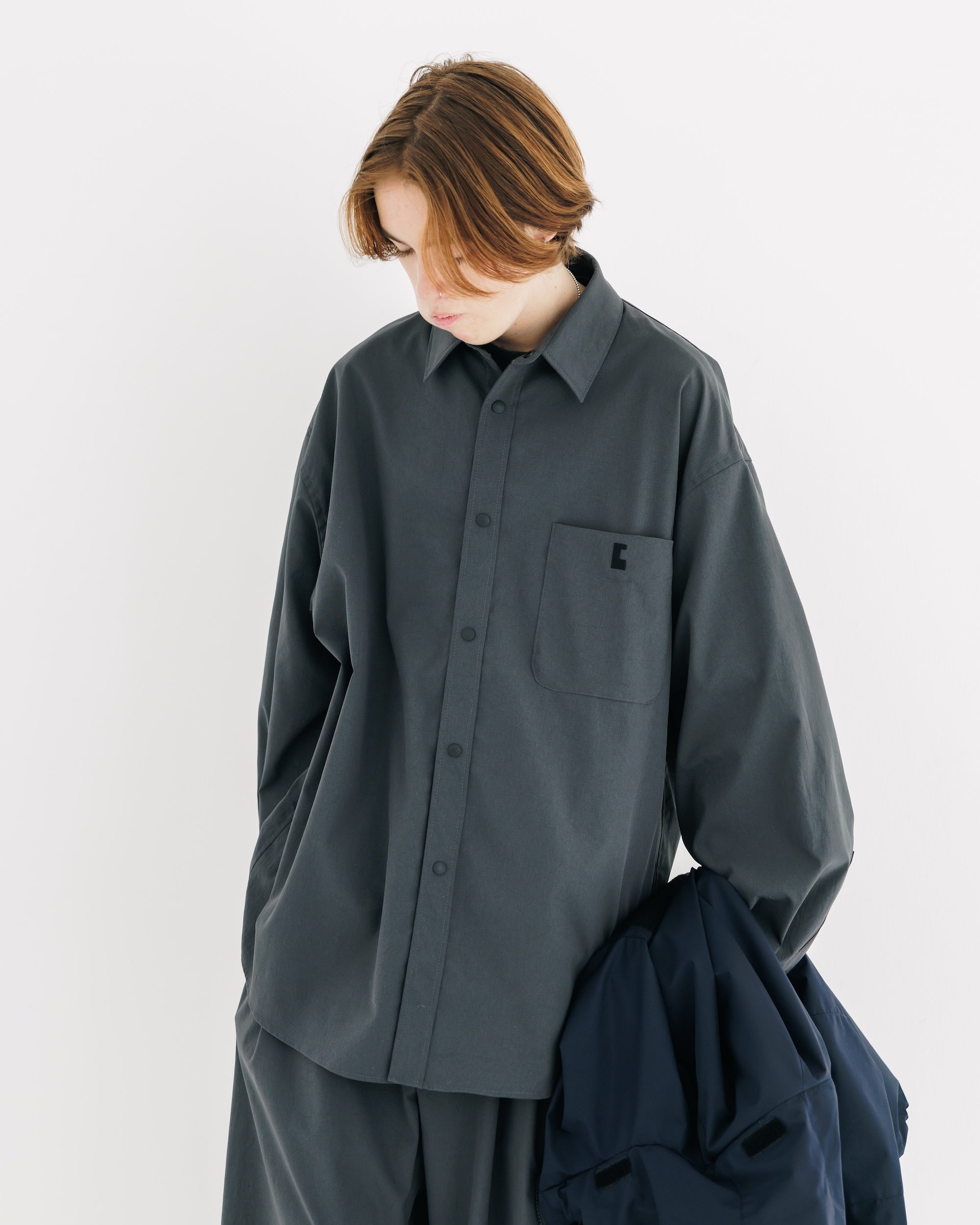 CITY UNIFORM L/S SHIRT (CHARCOAL)