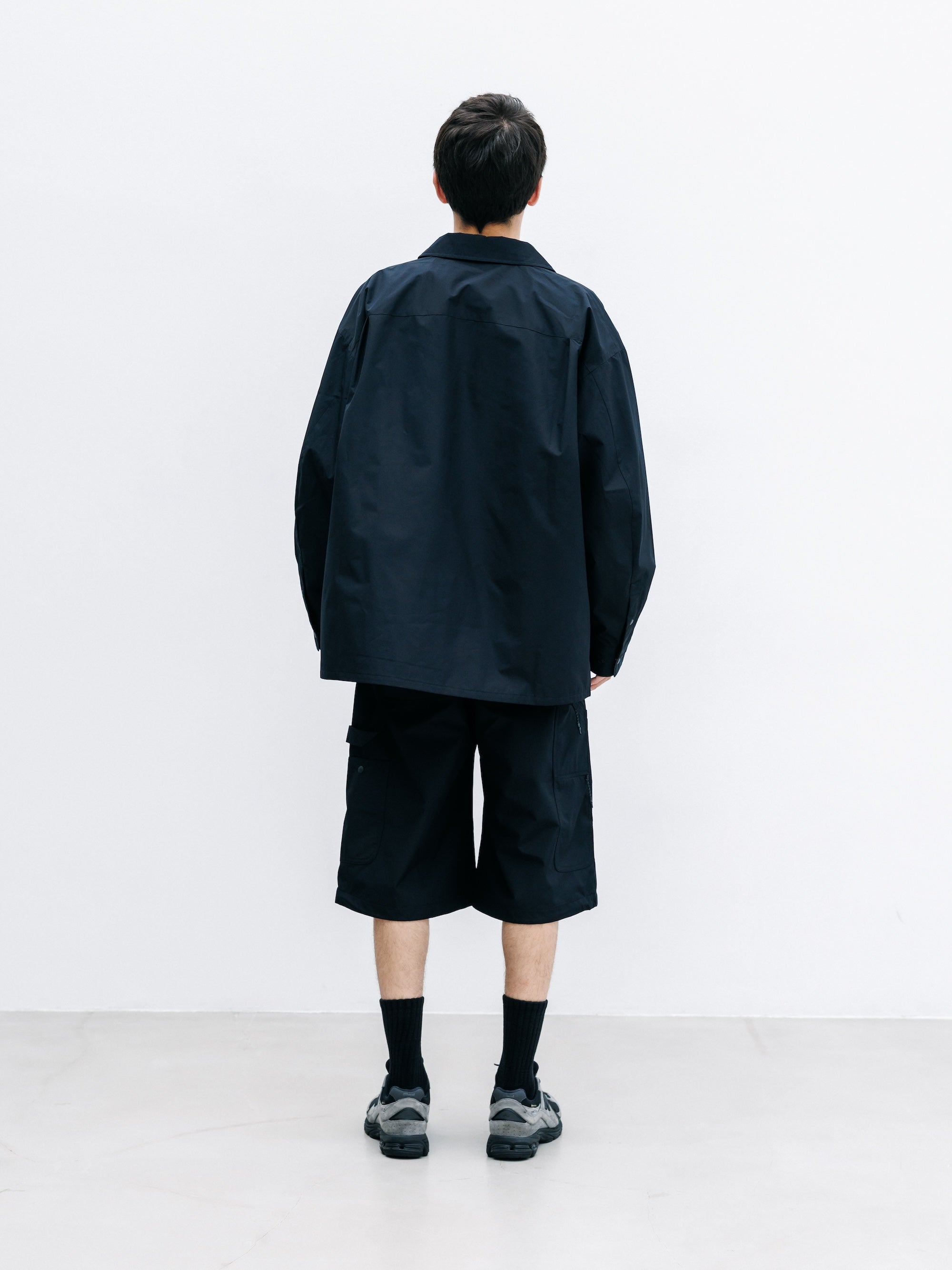 【7.22 WED 20:00- IN STOCK】+phenix WINDSTOPPER® by GORE-TEX LABS CITY DOUBLE KNEE WORKER HALF PANTS (BLACK)