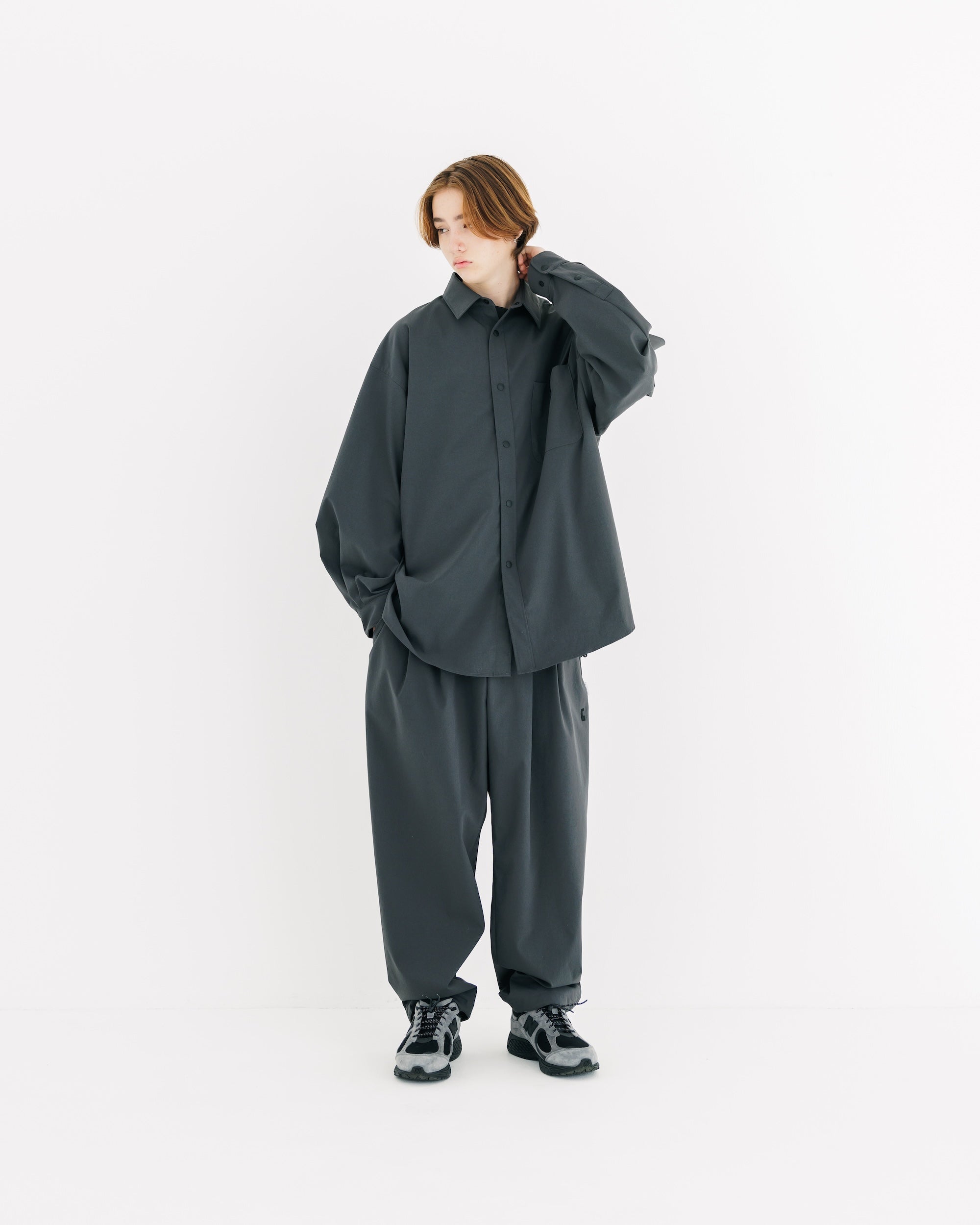 CITY UNIFORM L/S SHIRT (CHARCOAL)