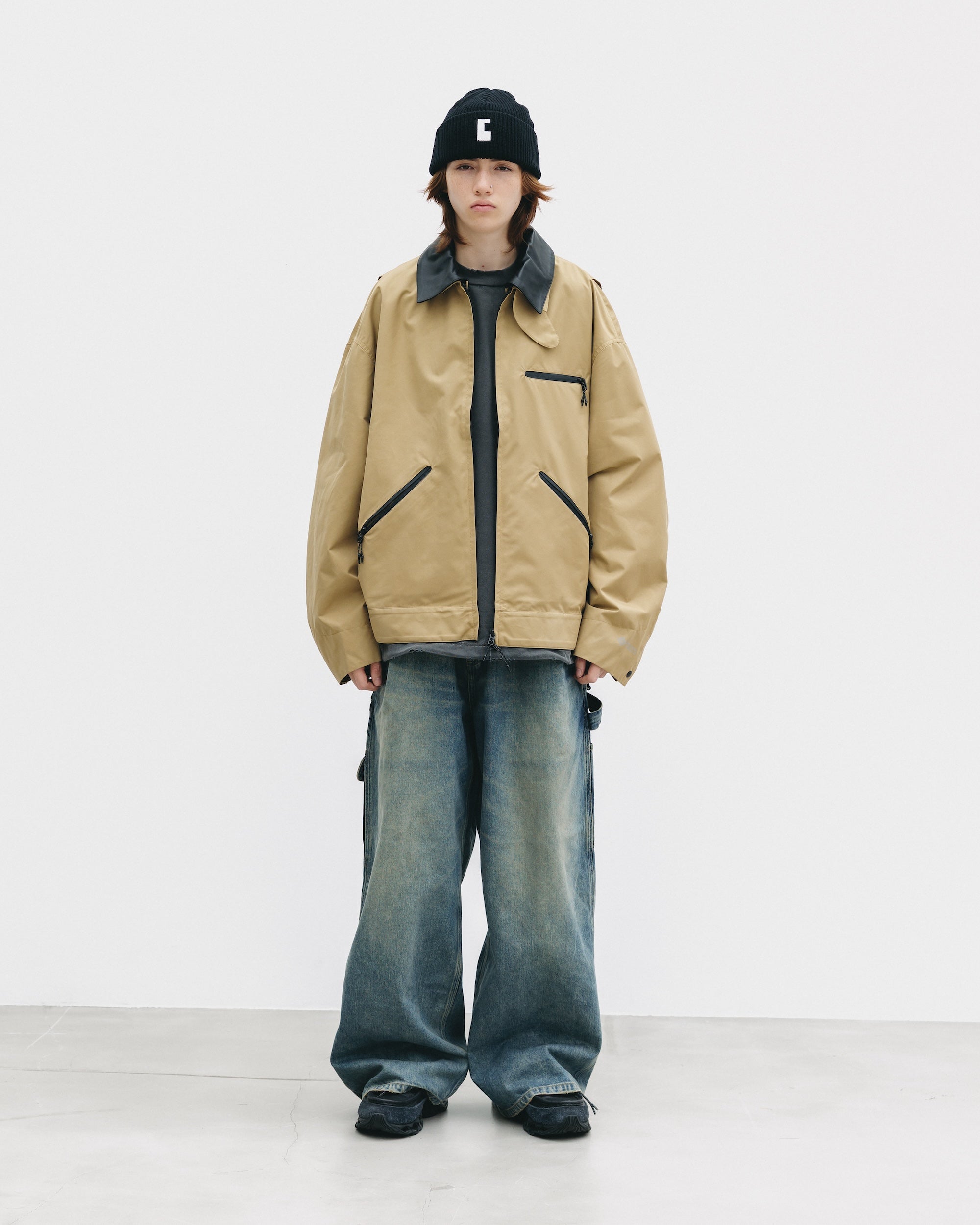 【9.24 WED 20:00- IN STOCK】+phenix WINDSTOPPER® by GORE-TEX LABS TWILL CITY WORKER JACKET (CARAMEL BEIGE)