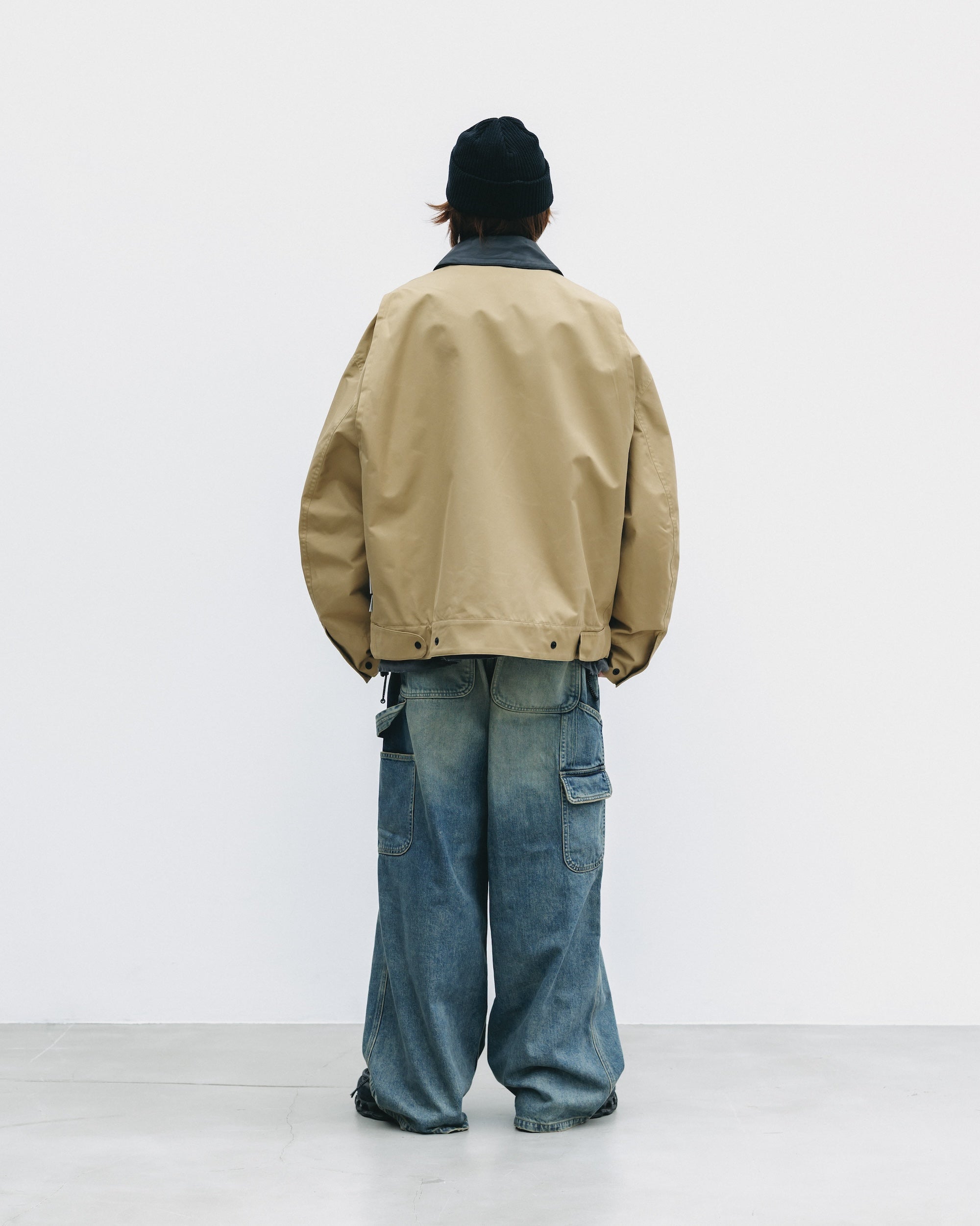 【11.5 WED 20:00- IN STOCK】VINTAGE DYED SELVEDGE DENIM WORKER PANTS (VINTAGE INDIGO)