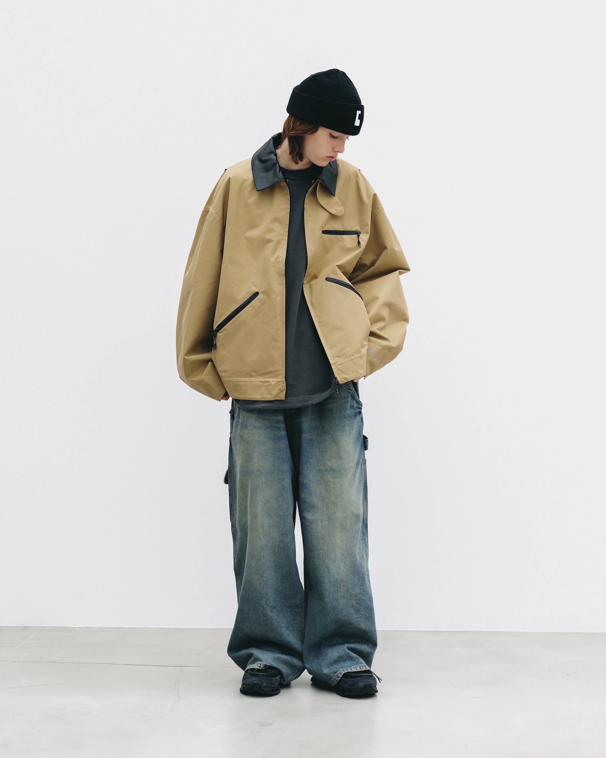 【9.24 WED 20:00- IN STOCK】+phenix WINDSTOPPER® by GORE-TEX LABS TWILL CITY WORKER JACKET (CARAMEL BEIGE)
