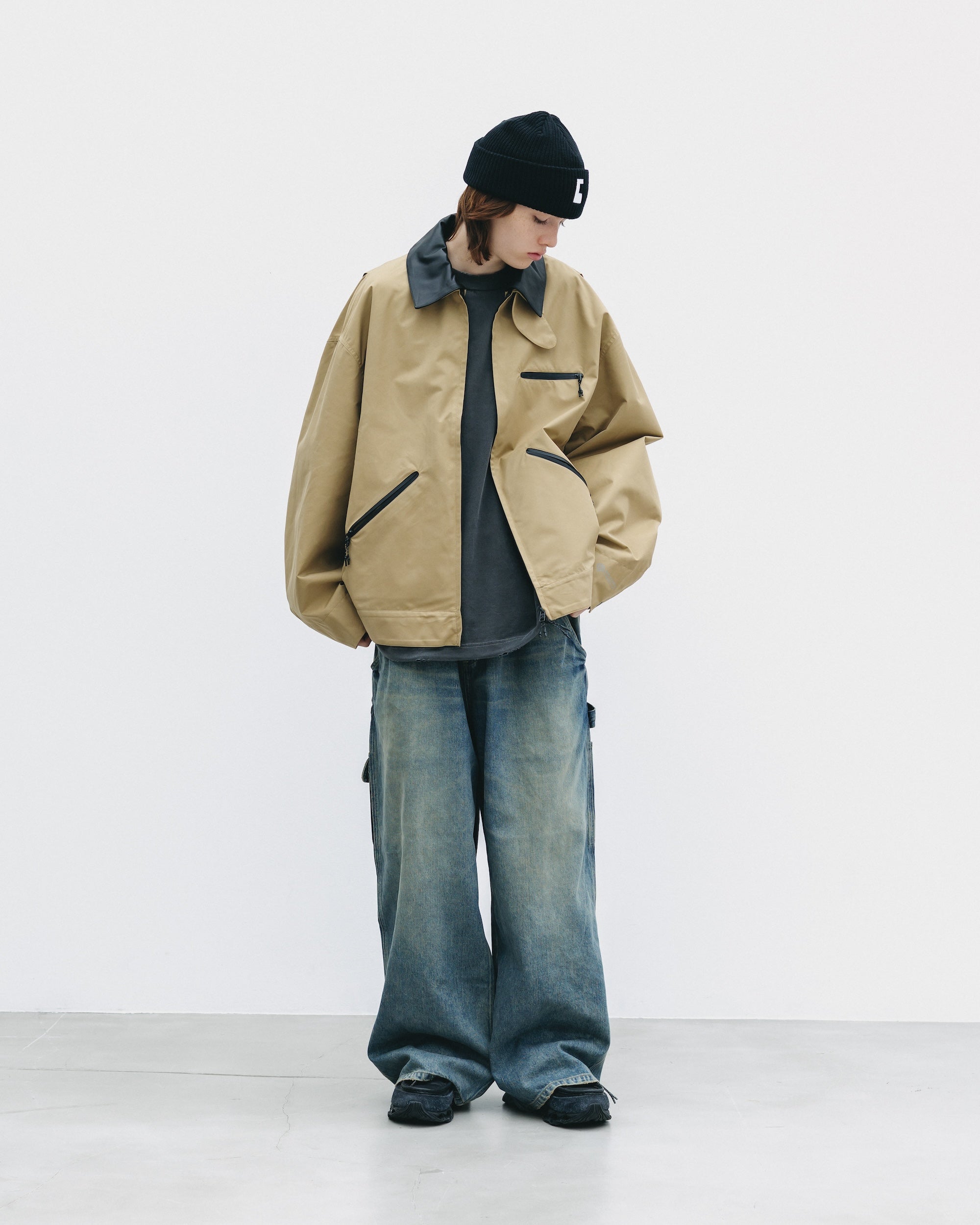 【11.5 WED 20:00- IN STOCK】VINTAGE DYED SELVEDGE DENIM WORKER PANTS (VINTAGE INDIGO)