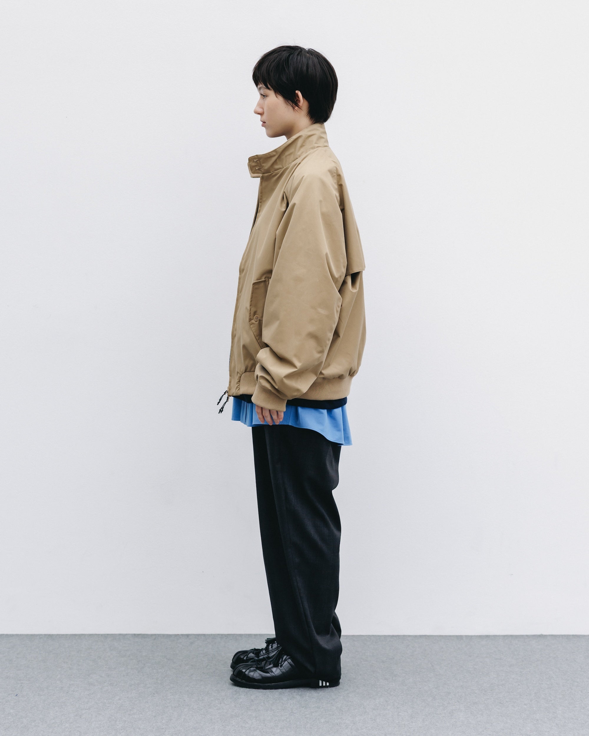 【10.29 WED 20:00- IN STOCK】+phenix WINDSTOPPER® by GORE-TEX LABS TWILL CITY HARRINGTON JACKET (CARAMEL BEIGE)