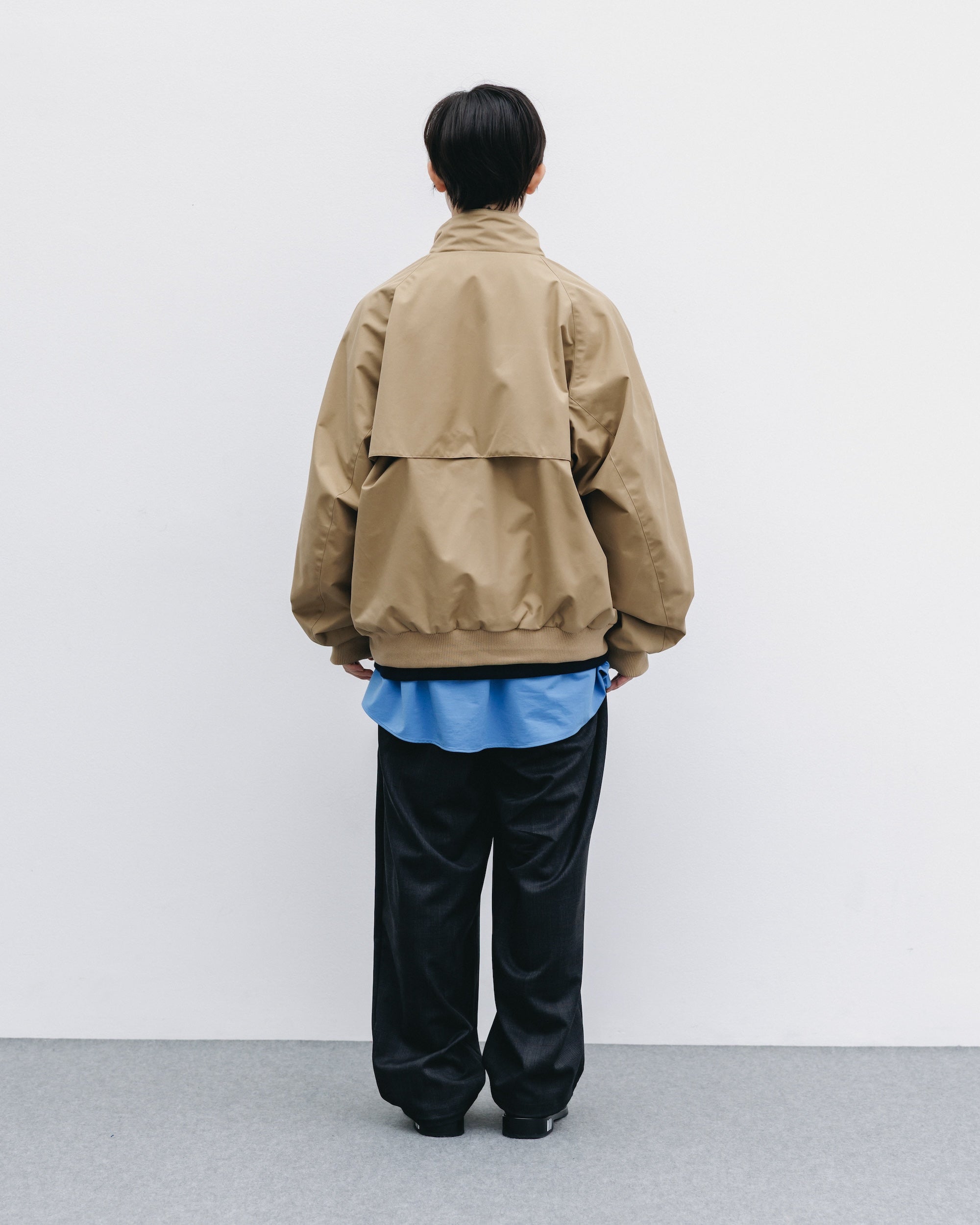 【10.29 WED 20:00- IN STOCK】+phenix WINDSTOPPER® by GORE-TEX LABS TWILL CITY HARRINGTON JACKET (CARAMEL BEIGE)