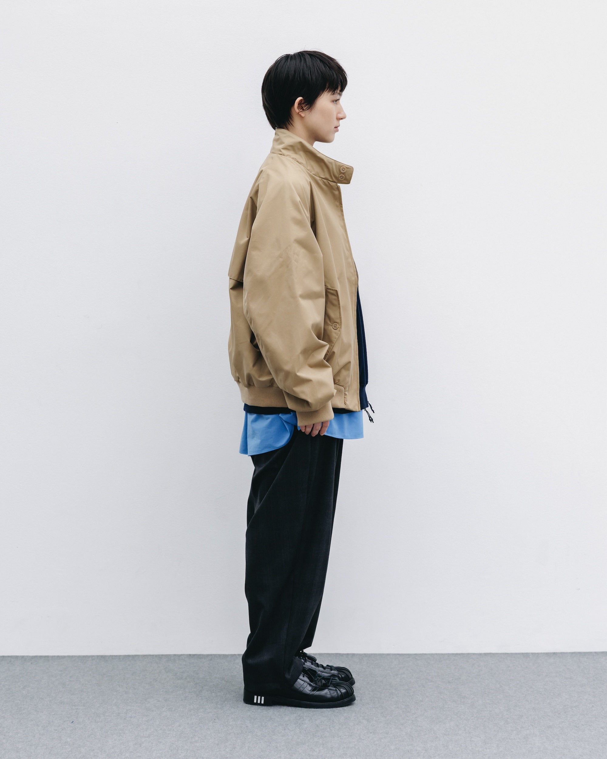 【10.29 WED 20:00- IN STOCK】+phenix WINDSTOPPER® by GORE-TEX LABS TWILL CITY HARRINGTON JACKET (CARAMEL BEIGE)
