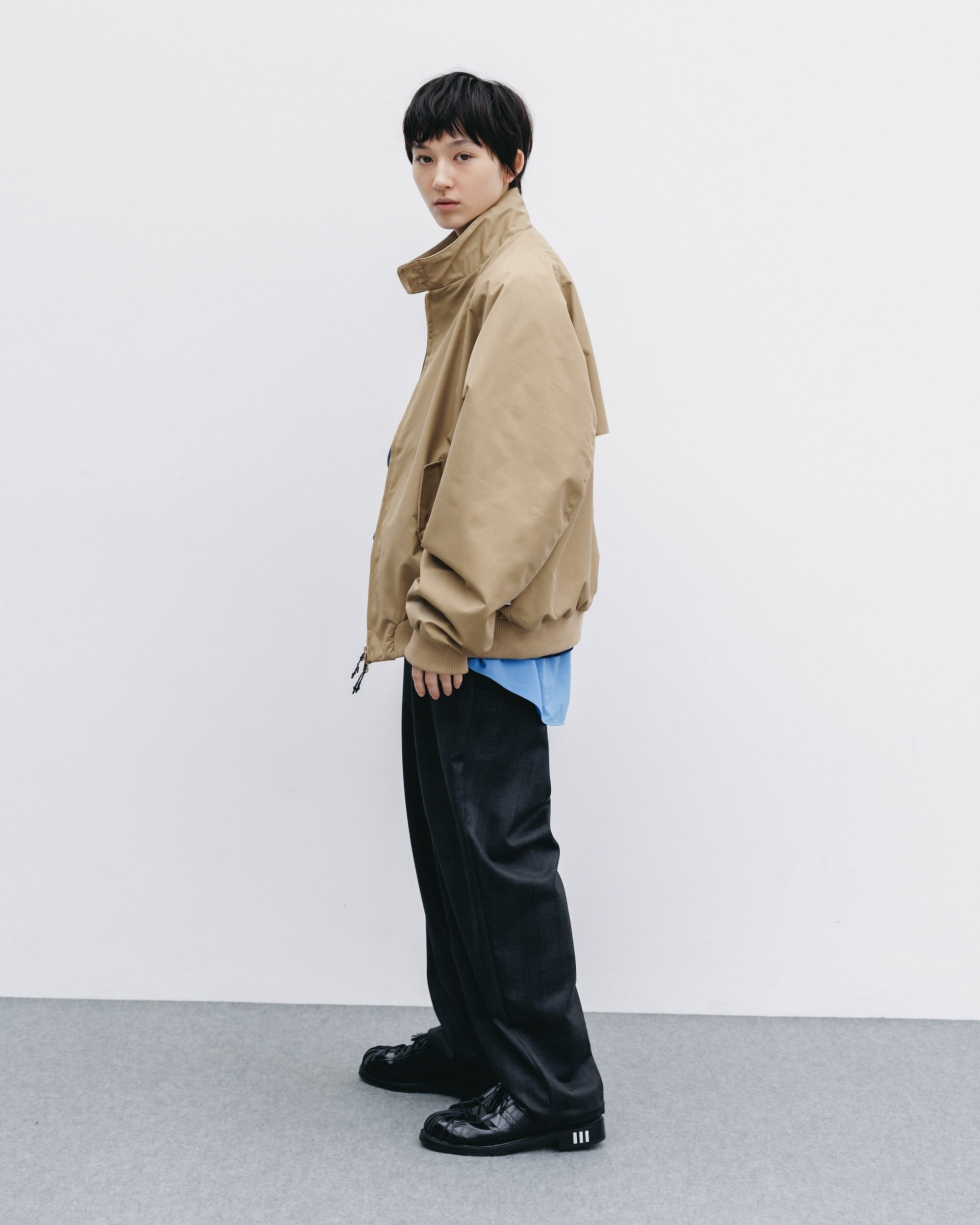 【10.29 WED 20:00- IN STOCK】+phenix WINDSTOPPER® by GORE-TEX LABS TWILL CITY HARRINGTON JACKET (CARAMEL BEIGE)