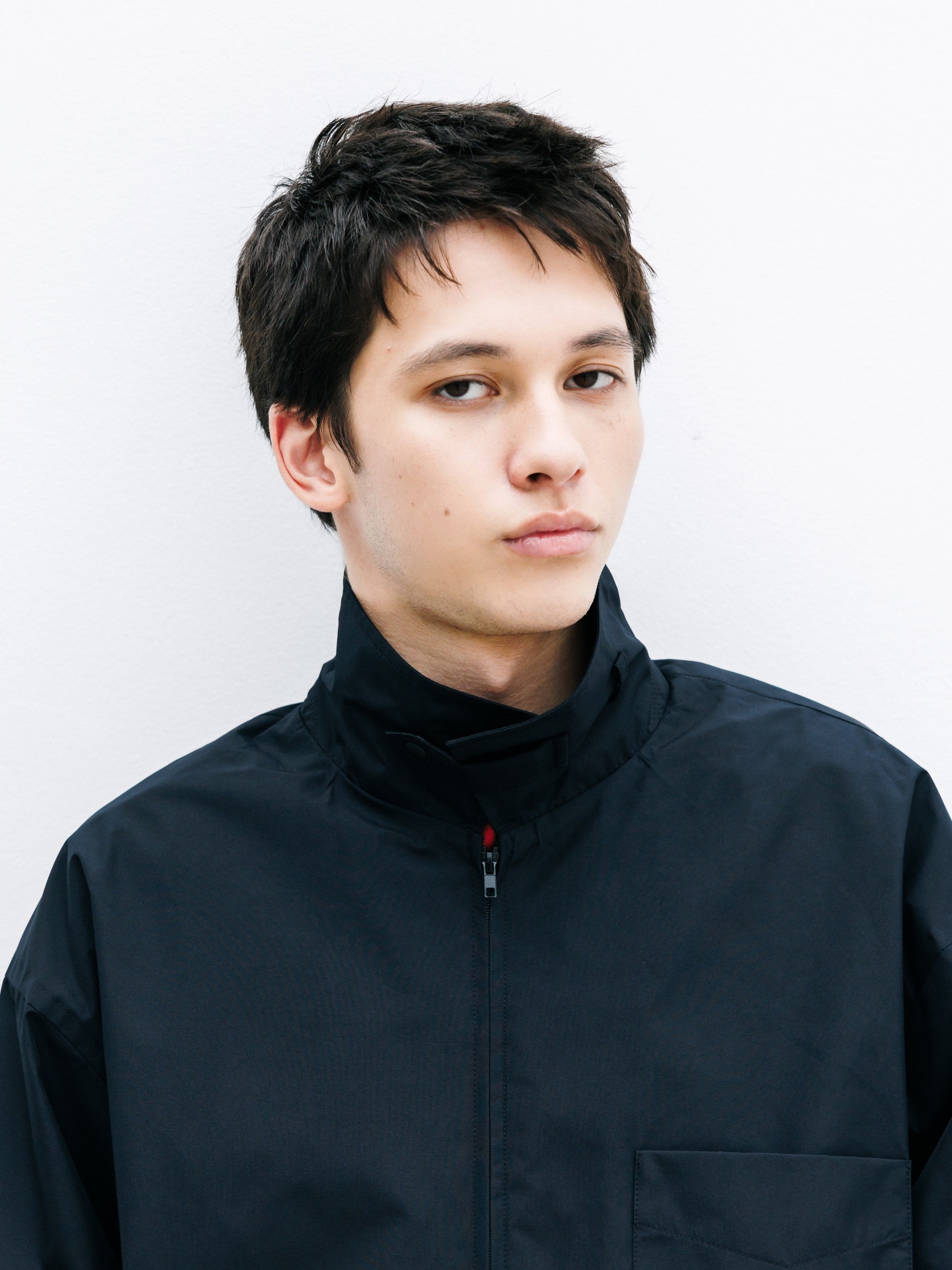【8.8 SAT 20:00- IN STOCK】+phenix WINDSTOPPER® by GORE-TEX LABS CITY UNIFORM ZIPUP L/S SHIRT (BLACK)