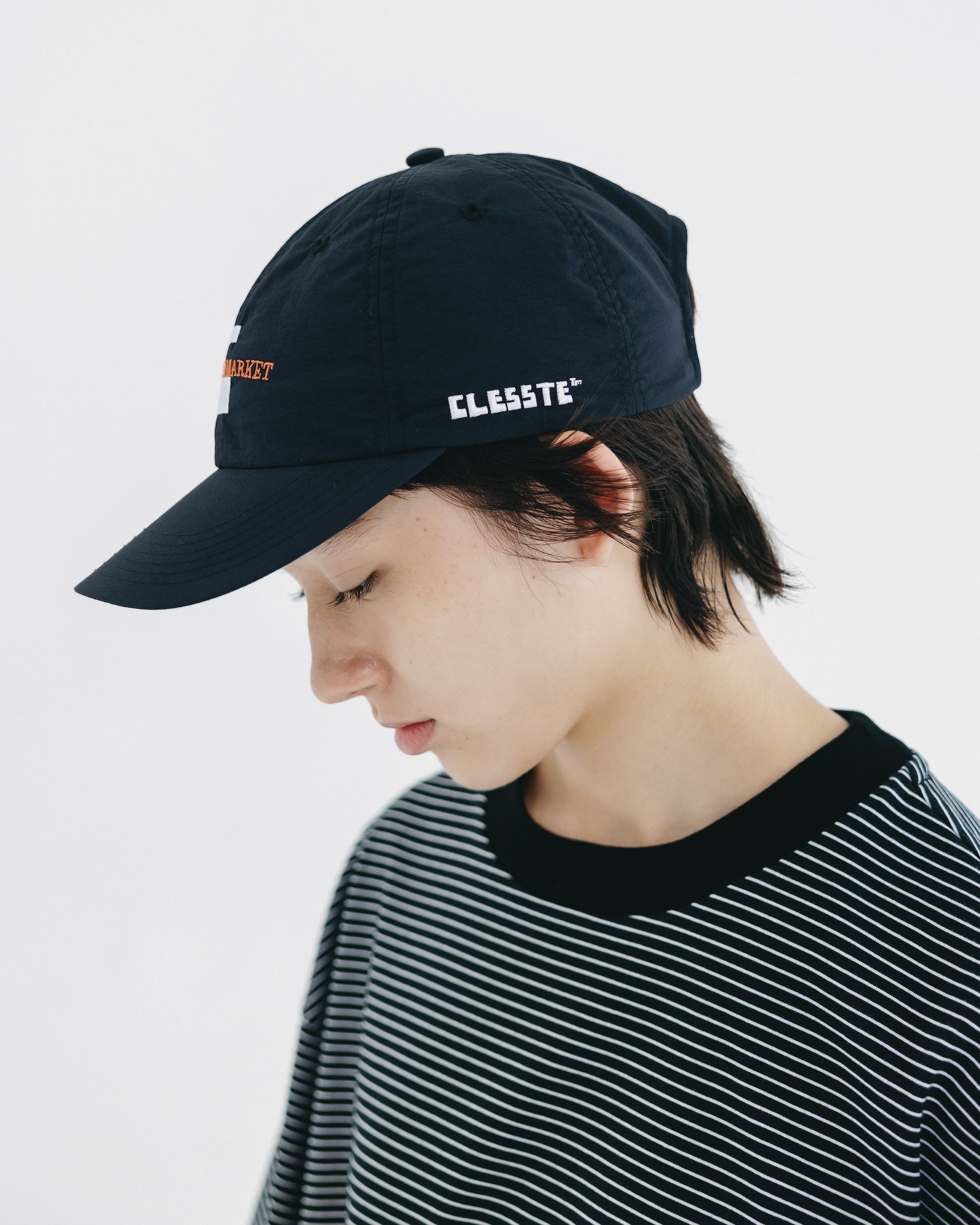 【10.15 WED 20:00- IN STOCK】"C"ACTIVE CITY CAP FOR YGM (BLACK×WHITE)