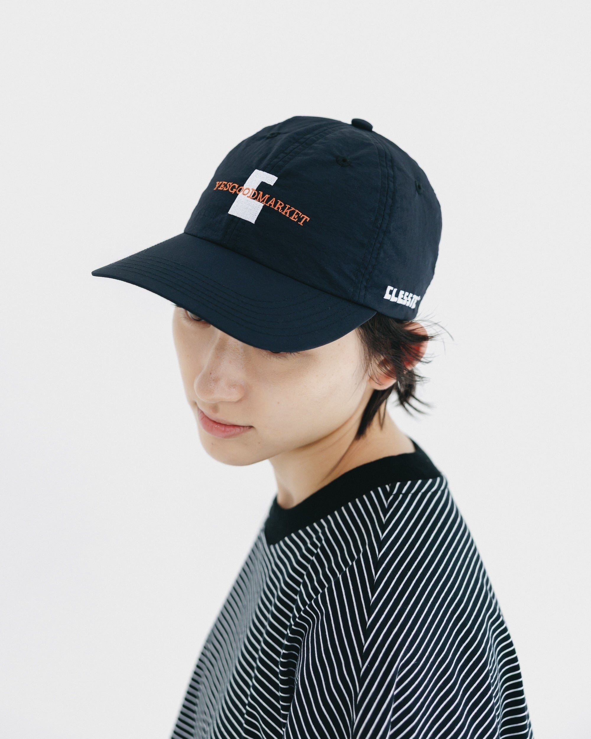 【10.15 WED 20:00- IN STOCK】"C"ACTIVE CITY CAP FOR YGM (BLACK×WHITE)