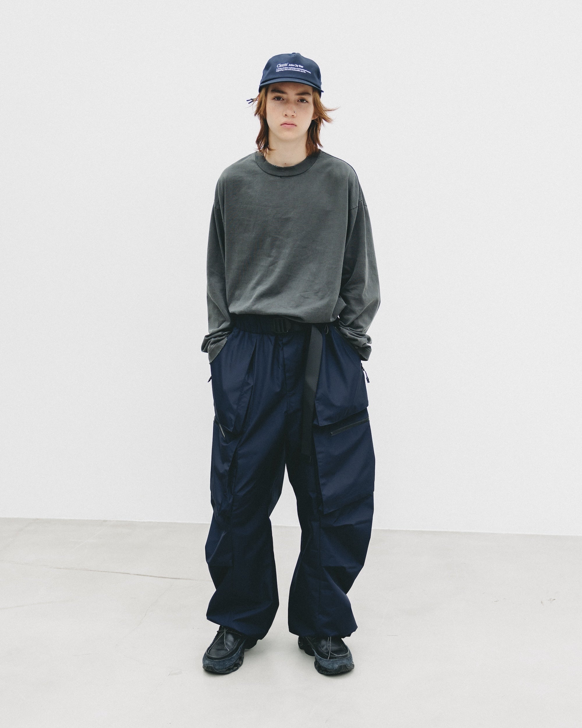 【10.8 WED 20:00- IN STOCK】+phenix WINDSTOPPER® by GORE-TEX LABS CITY MILITARY CURVE PANTS (NAVY)