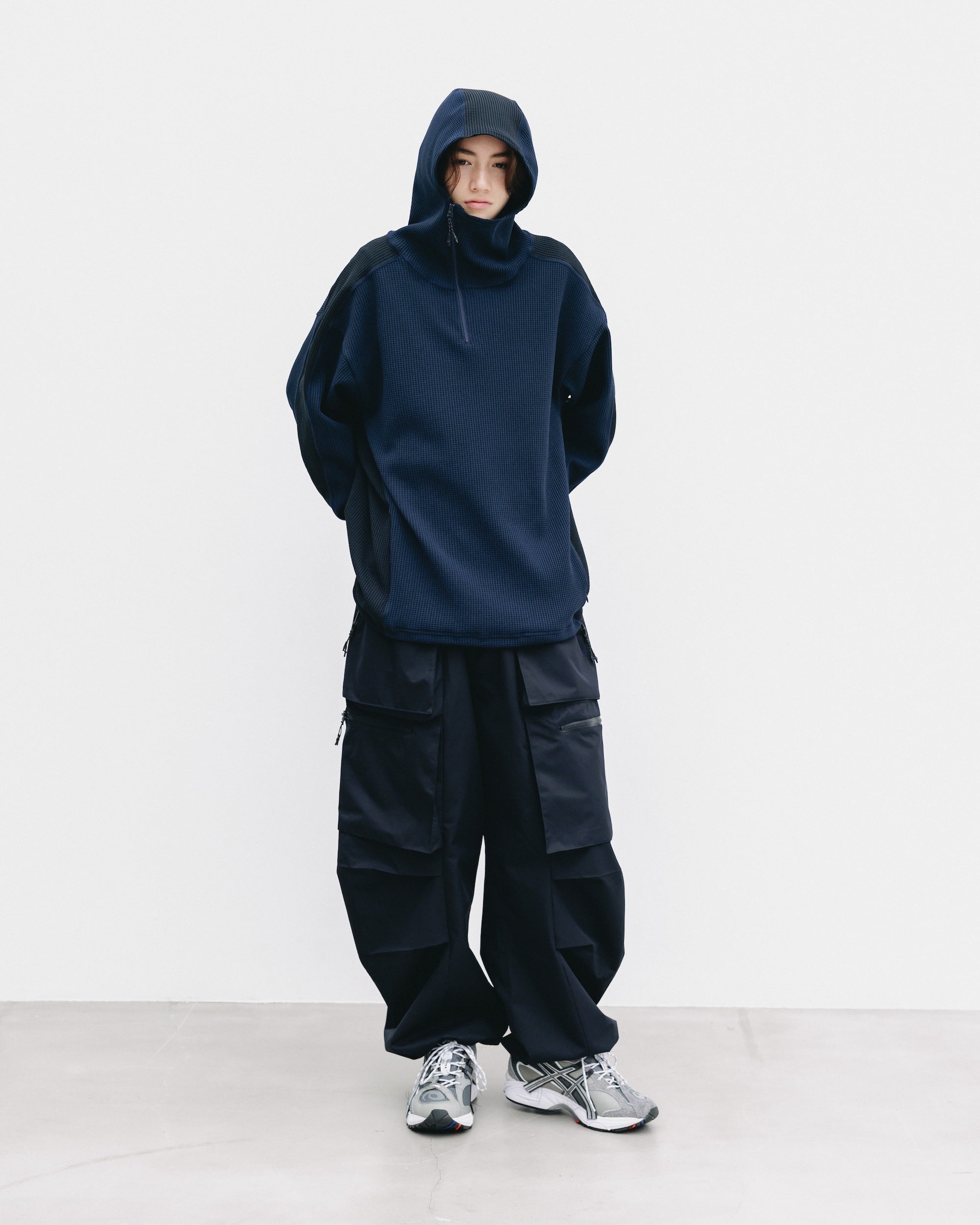 +phenix WINDSTOPPER® by GORE-TEX LABS TWILL CITY MILITARY CURVE PANTS (BLACK)