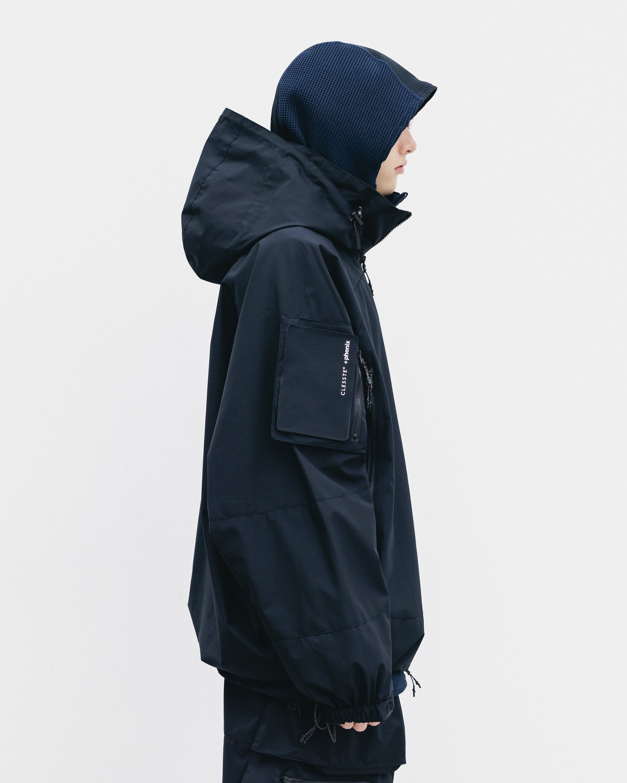 +phenix WINDSTOPPER® by GORE-TEX LABS CITY MILITARY JACKET (BLACK)