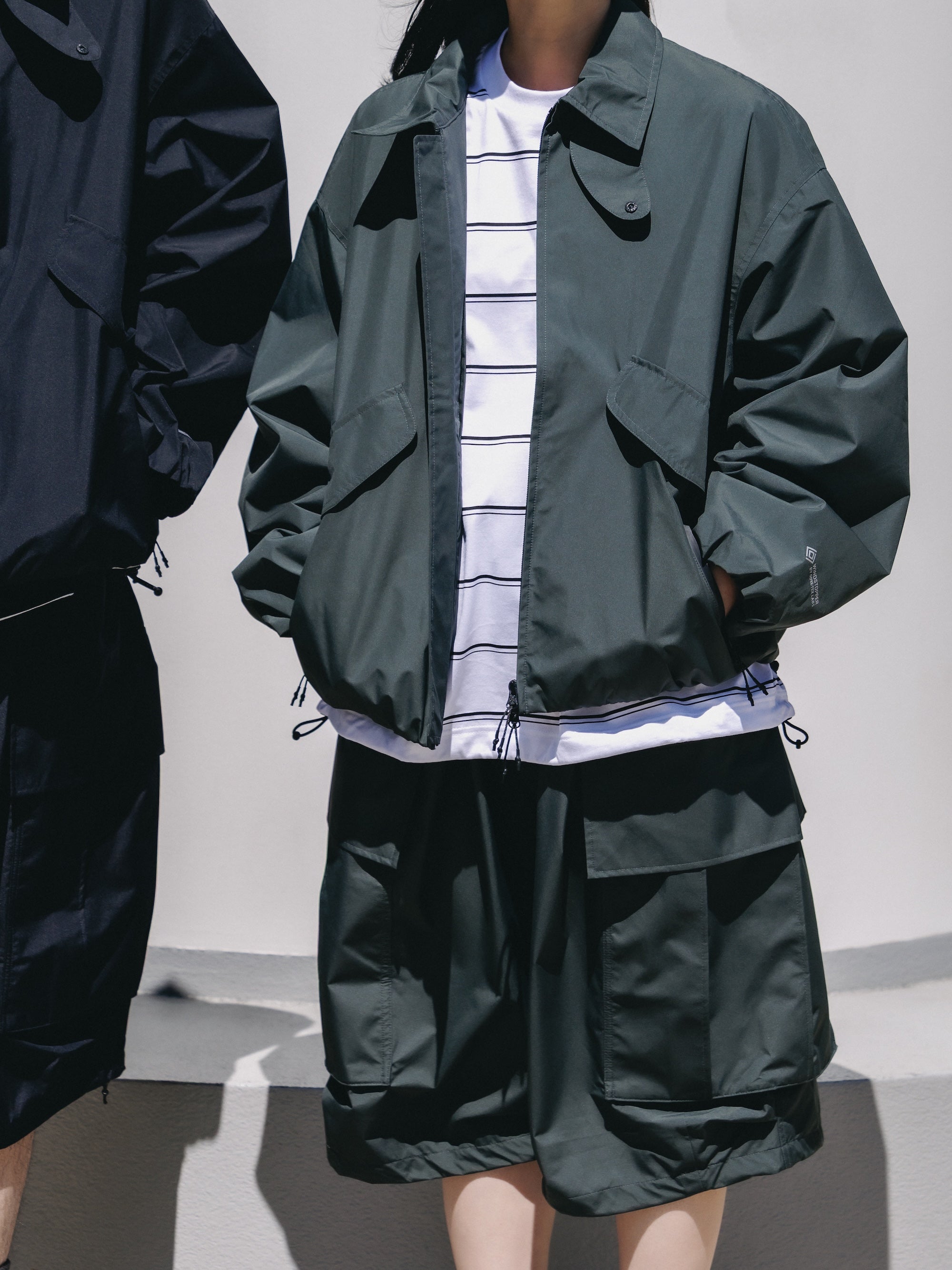 【9.12 SAT 20:00- IN STOCK】+phenix WINDSTOPPER® by GORE-TEX LABS CITY FLIGHT JACKET (ASPHALT GRAY)