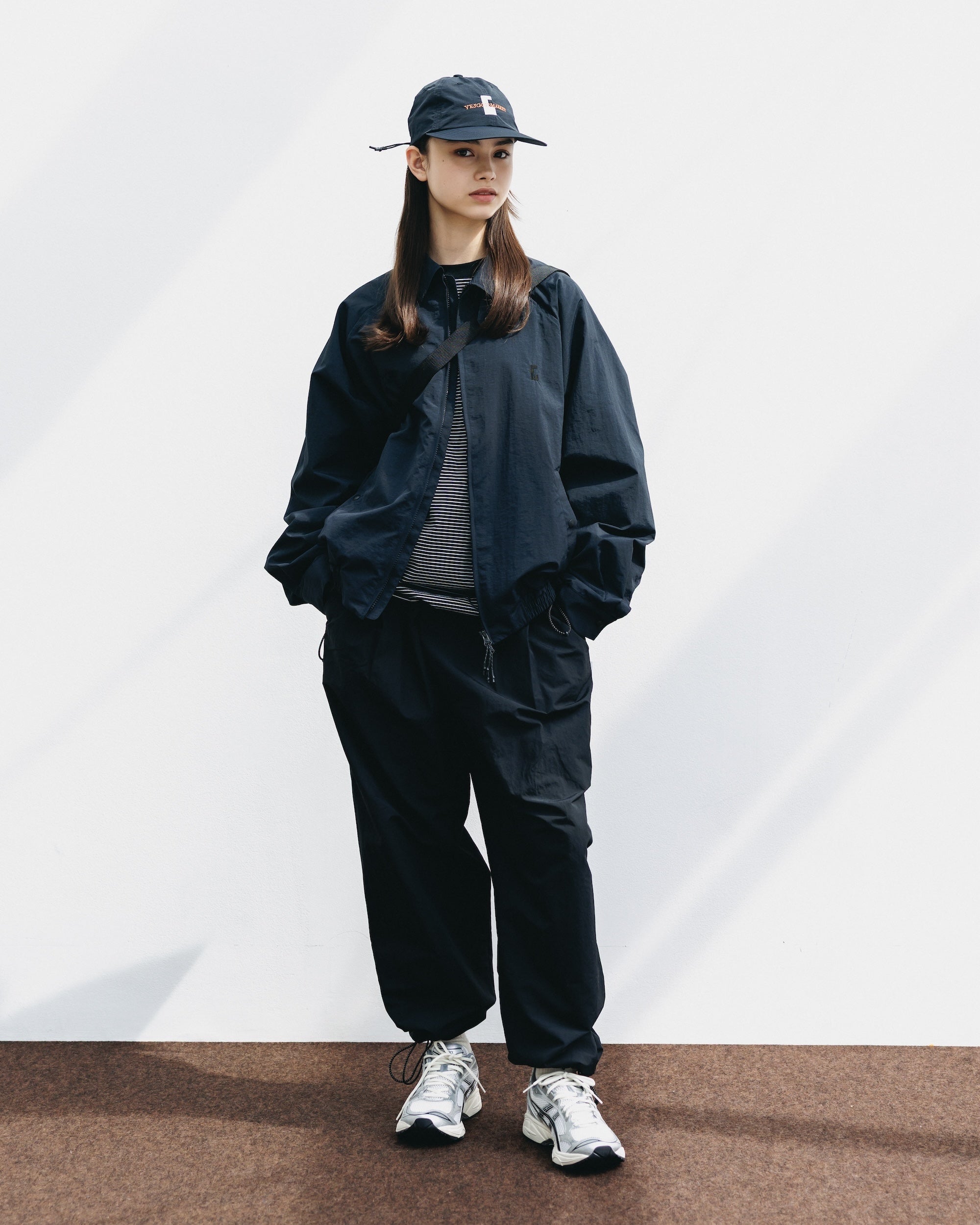 【10.15 WED 20:00- IN STOCK】WATER REPELLENT NYLON CITY UNIFORM UTILITY JACKET FOR YGM (BLACK×BLACK)