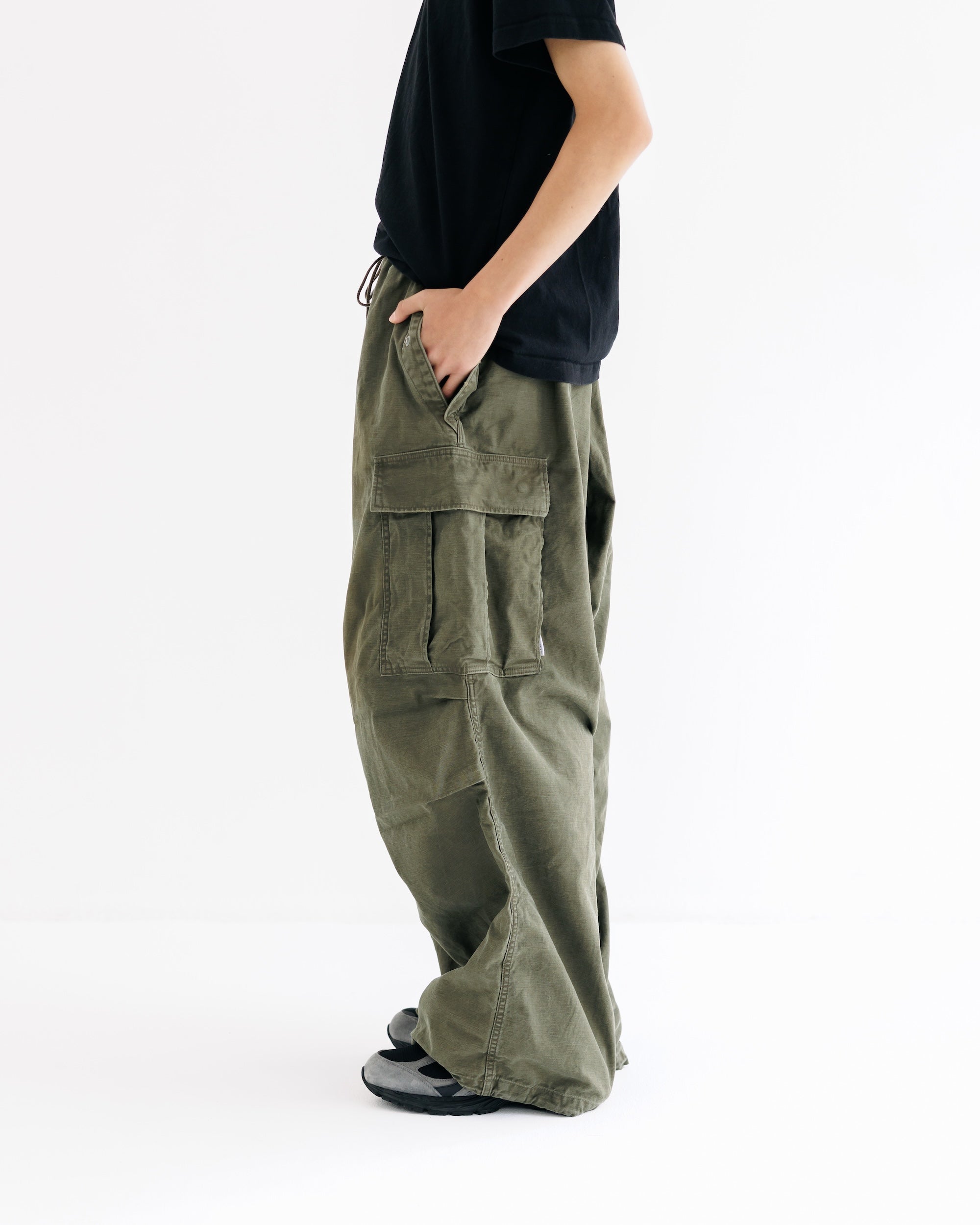 【12.13 SAT 20:00- IN STOCK】VINTAGE EFFECT M-51 ARCTIC TROUSERS (OLIVE)