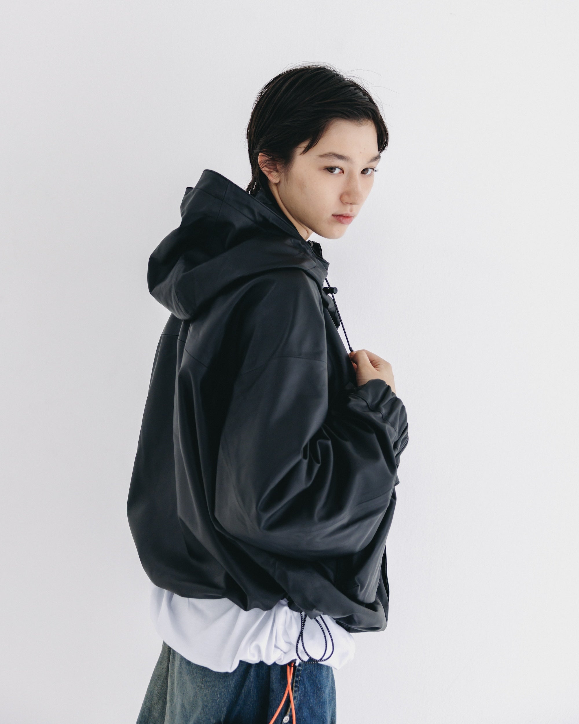 【10.4 SAT 20:00- IN STOCK】+phenix WINDSTOPPER® by GORE-TEX LABS LEATHER CITY WADING JACKET