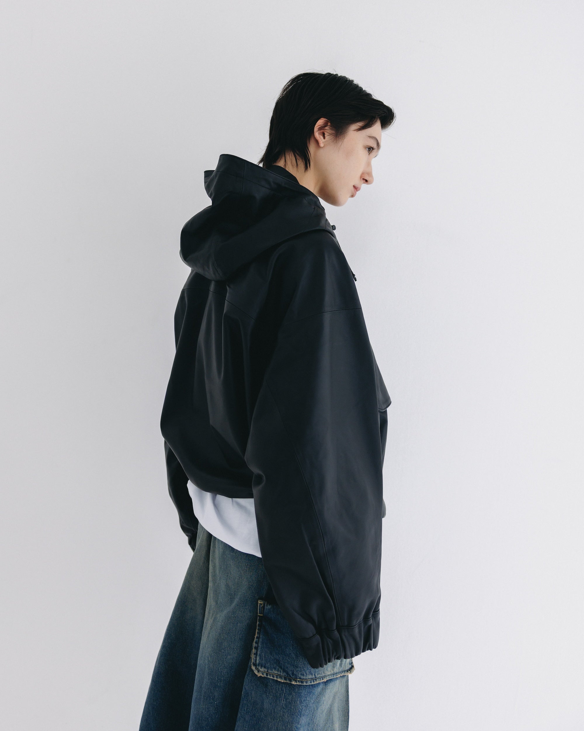 【10.4 SAT 20:00- IN STOCK】+phenix WINDSTOPPER® by GORE-TEX LABS LEATHER CITY WADING JACKET
