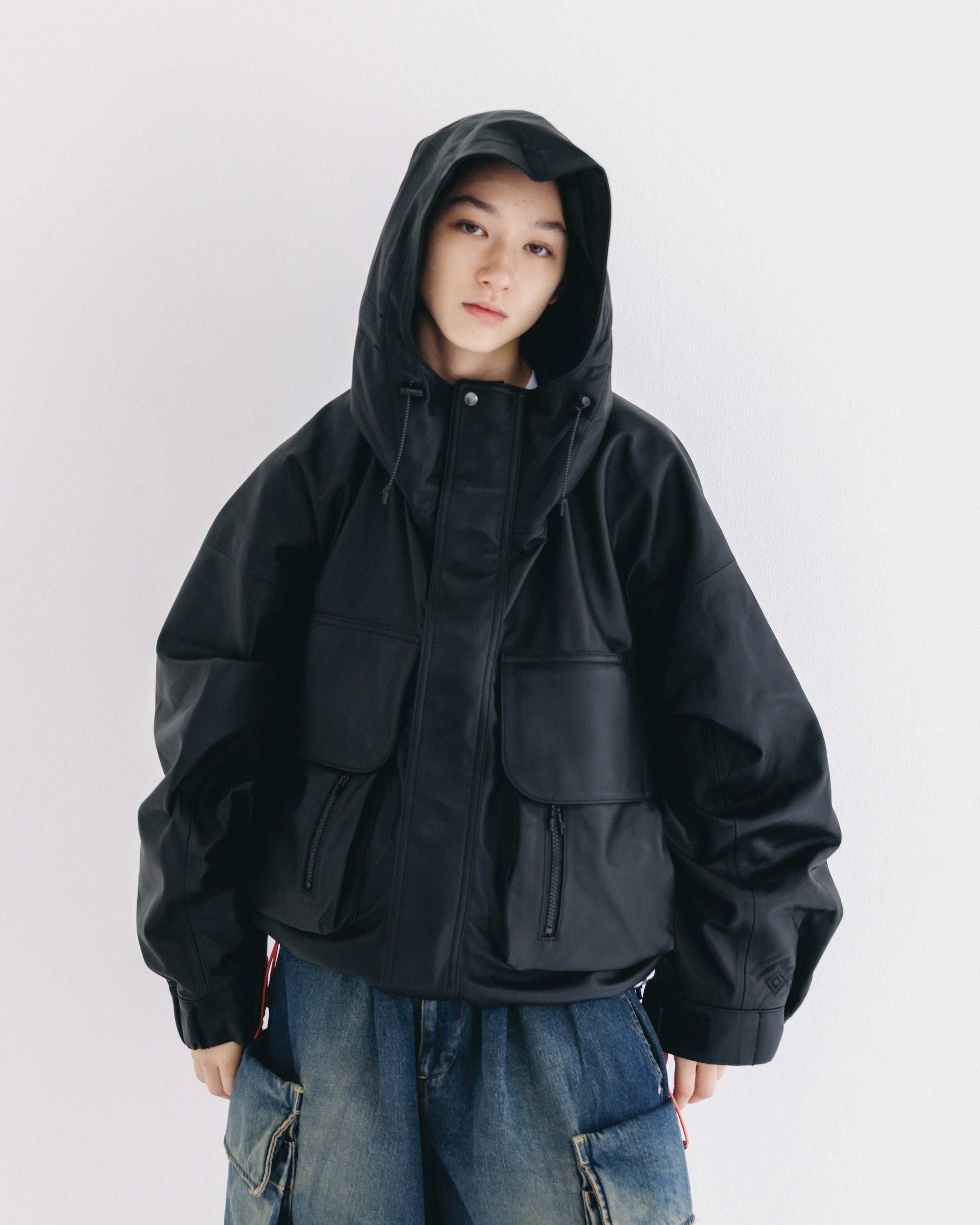 【10.4 SAT 20:00- IN STOCK】+phenix WINDSTOPPER® by GORE-TEX LABS LEATHER CITY WADING JACKET