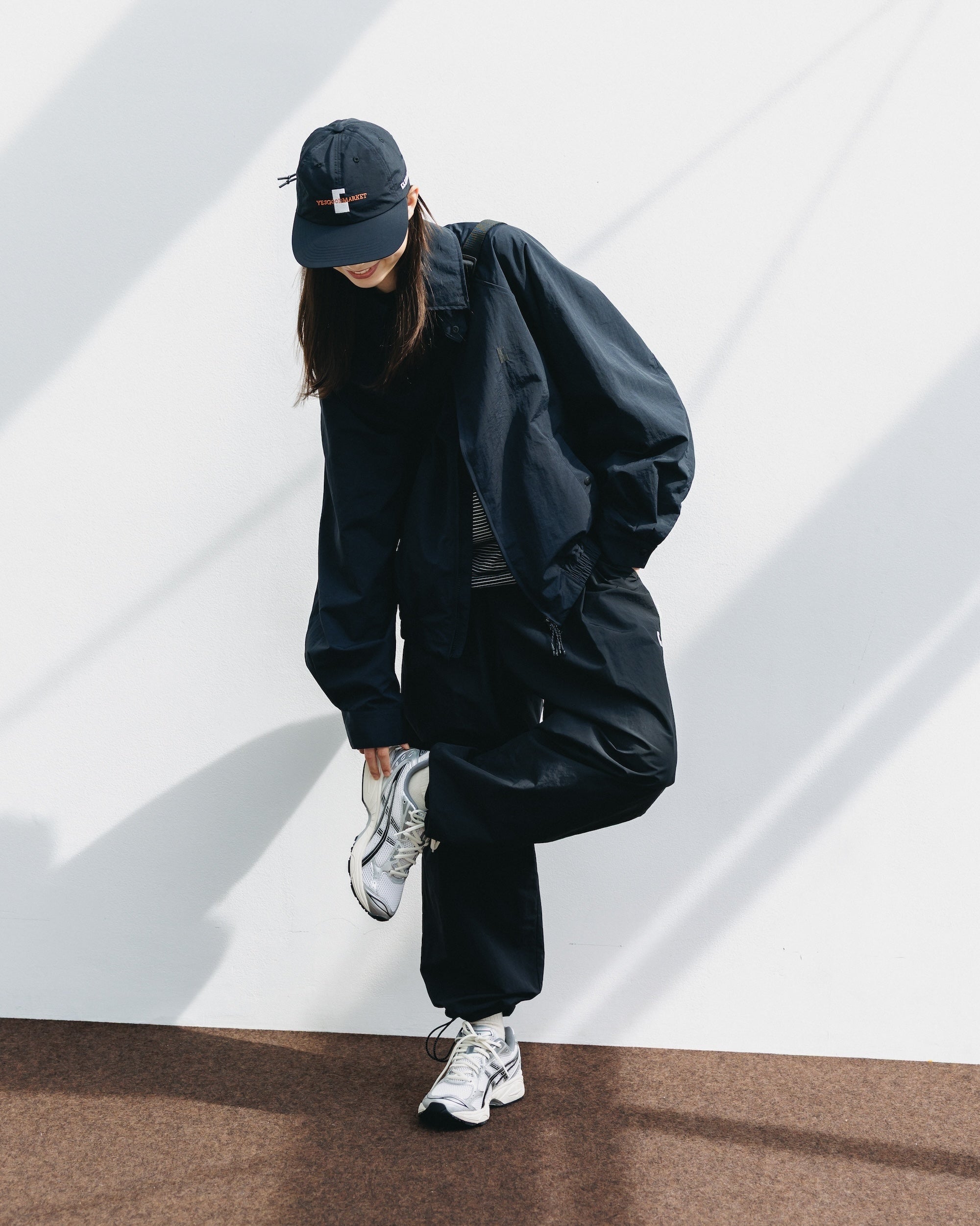 【10.15 WED 20:00- IN STOCK】WATER REPELLENT NYLON CITY UNIFORM UTILITY JACKET FOR YGM (BLACK×BLACK)