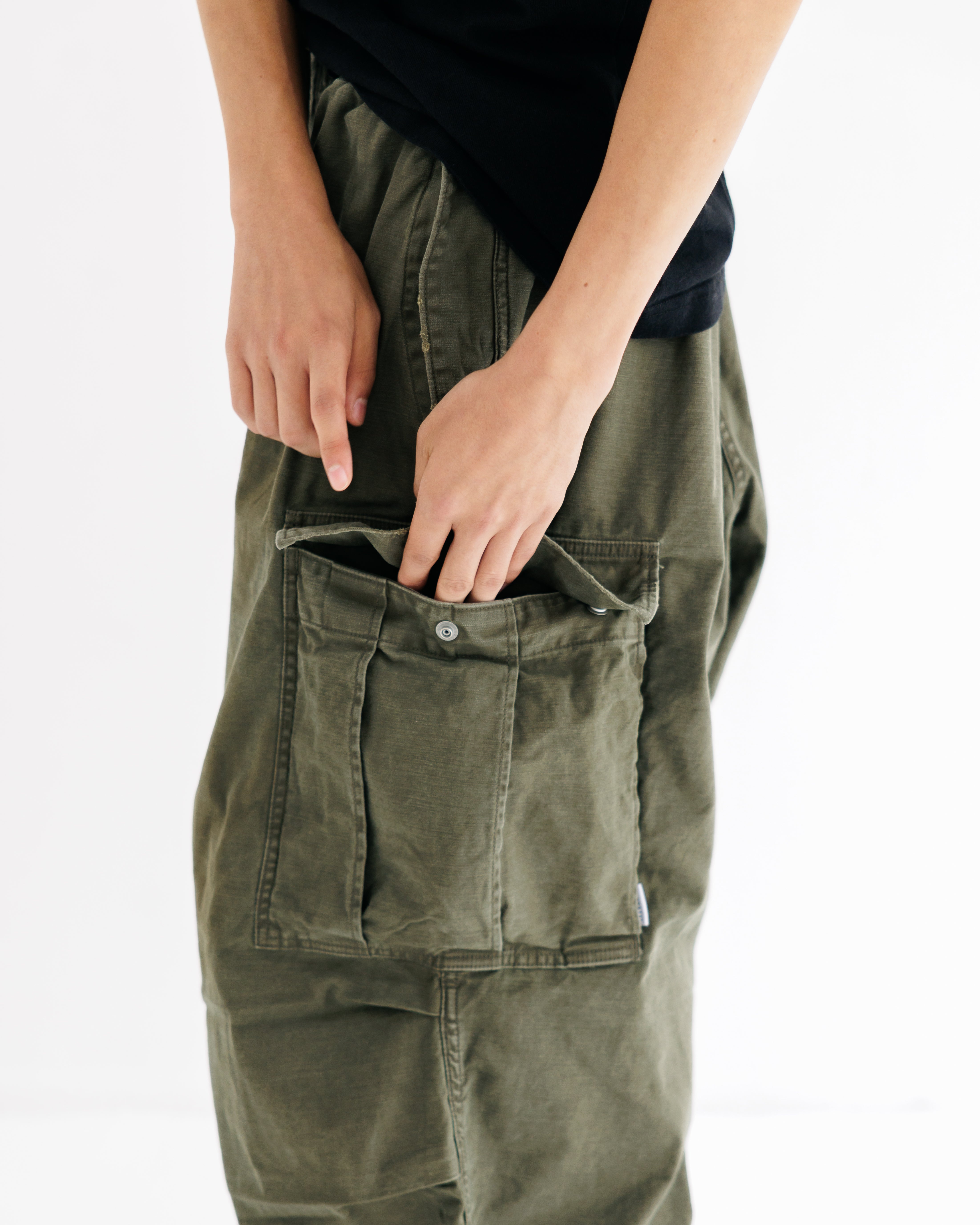 【12.13 SAT 20:00- IN STOCK】VINTAGE EFFECT M-51 ARCTIC TROUSERS (OLIVE)