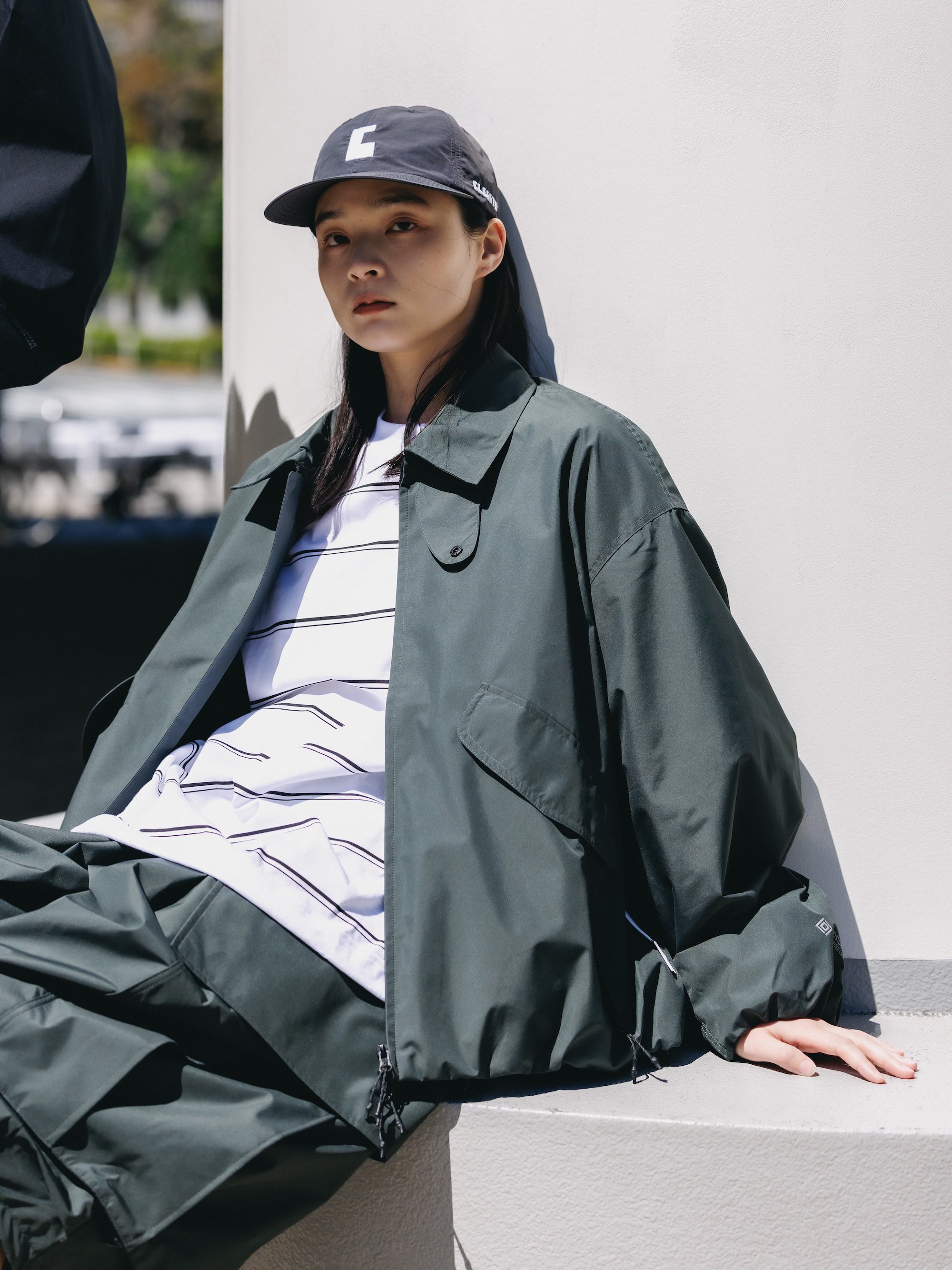 【9.12 SAT 20:00- IN STOCK】+phenix WINDSTOPPER® by GORE-TEX LABS CITY FLIGHT JACKET (ASPHALT GRAY)
