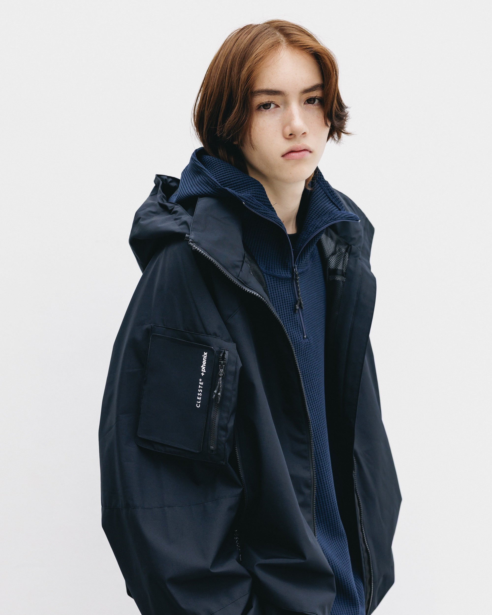 +phenix WINDSTOPPER® by GORE-TEX LABS CITY MILITARY JACKET (BLACK)