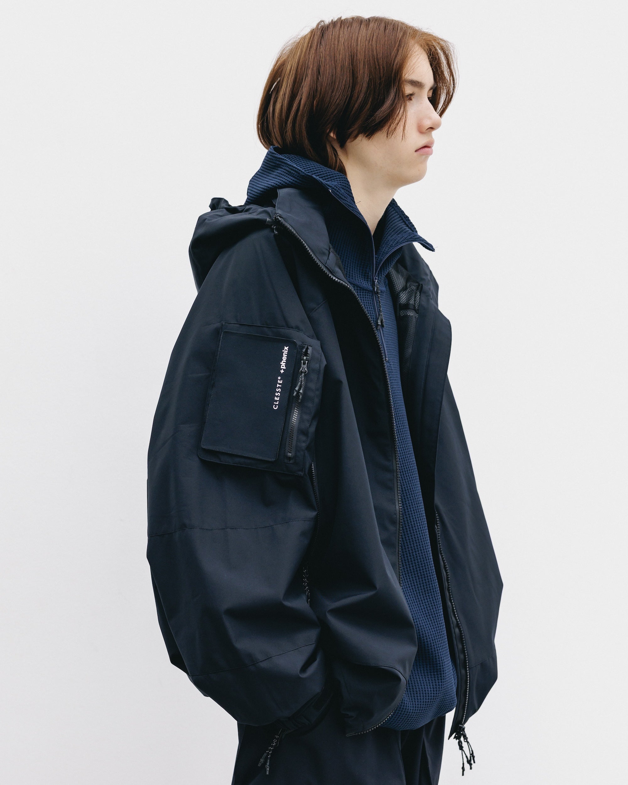 +phenix WINDSTOPPER® by GORE-TEX LABS CITY MILITARY JACKET (BLACK)