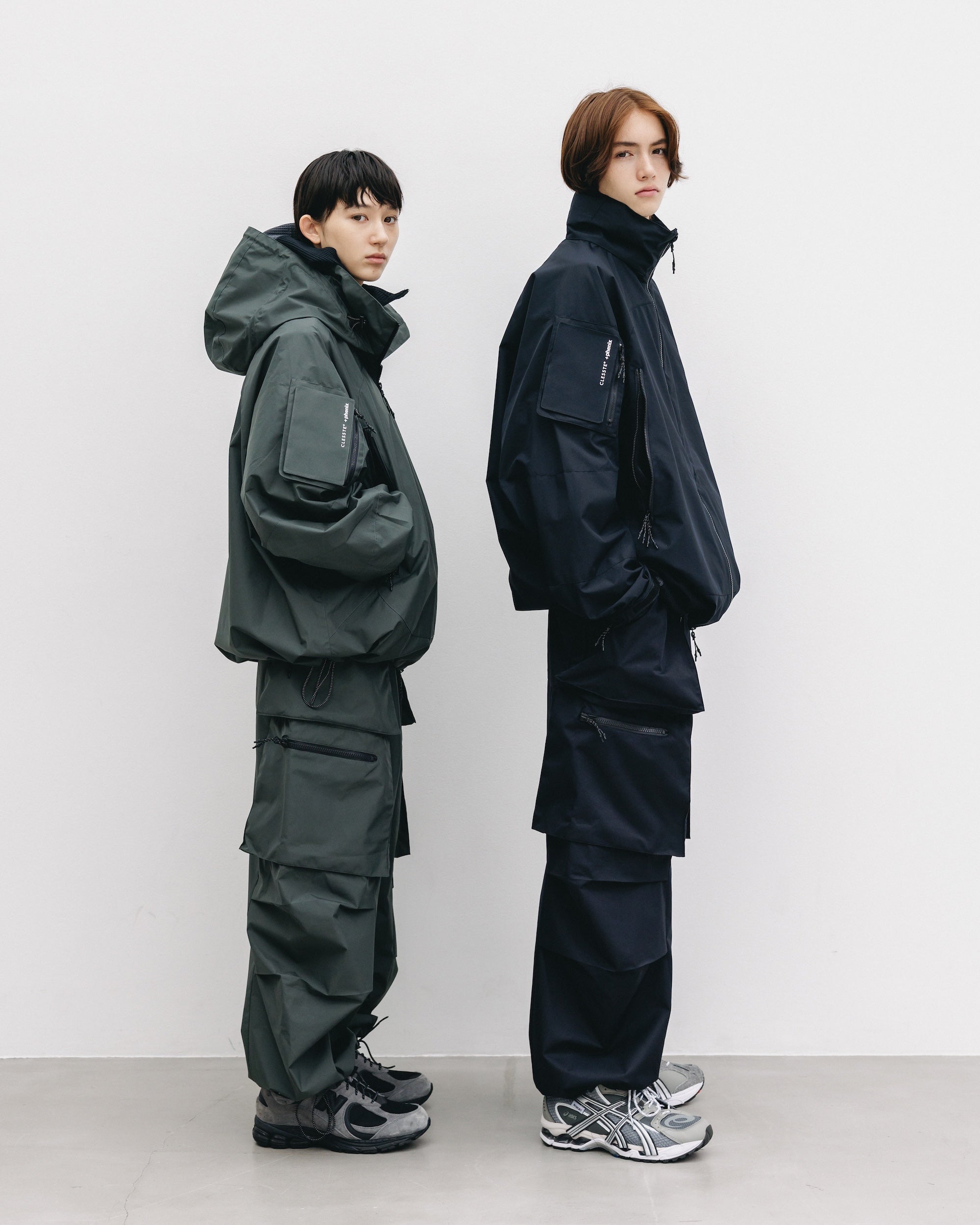 +phenix WINDSTOPPER® by GORE-TEX LABS CITY MILITARY JACKET (ASPHALT GRAY)