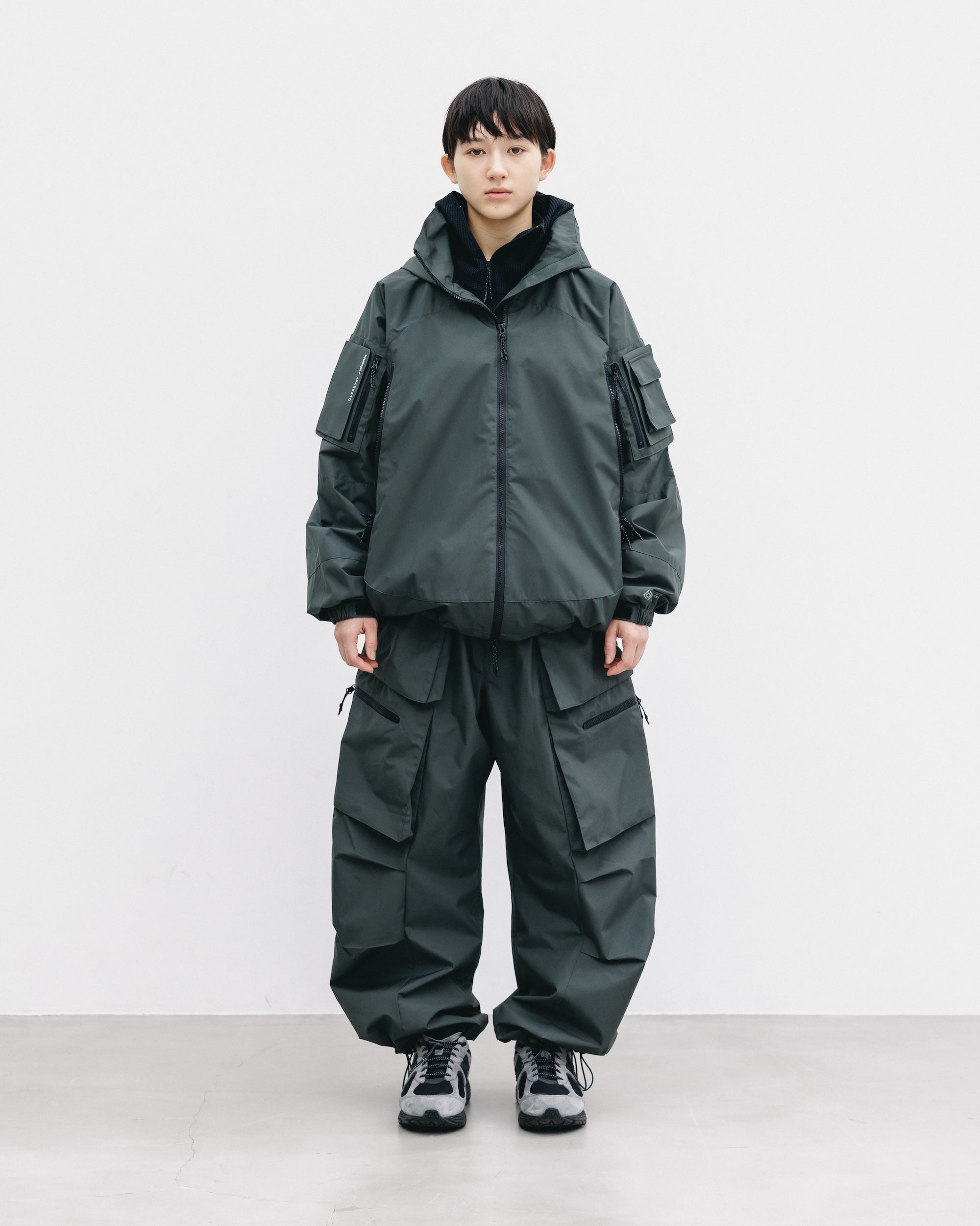 +phenix WINDSTOPPER® by GORE-TEX LABS CITY MILITARY JACKET (ASPHALT GRAY)