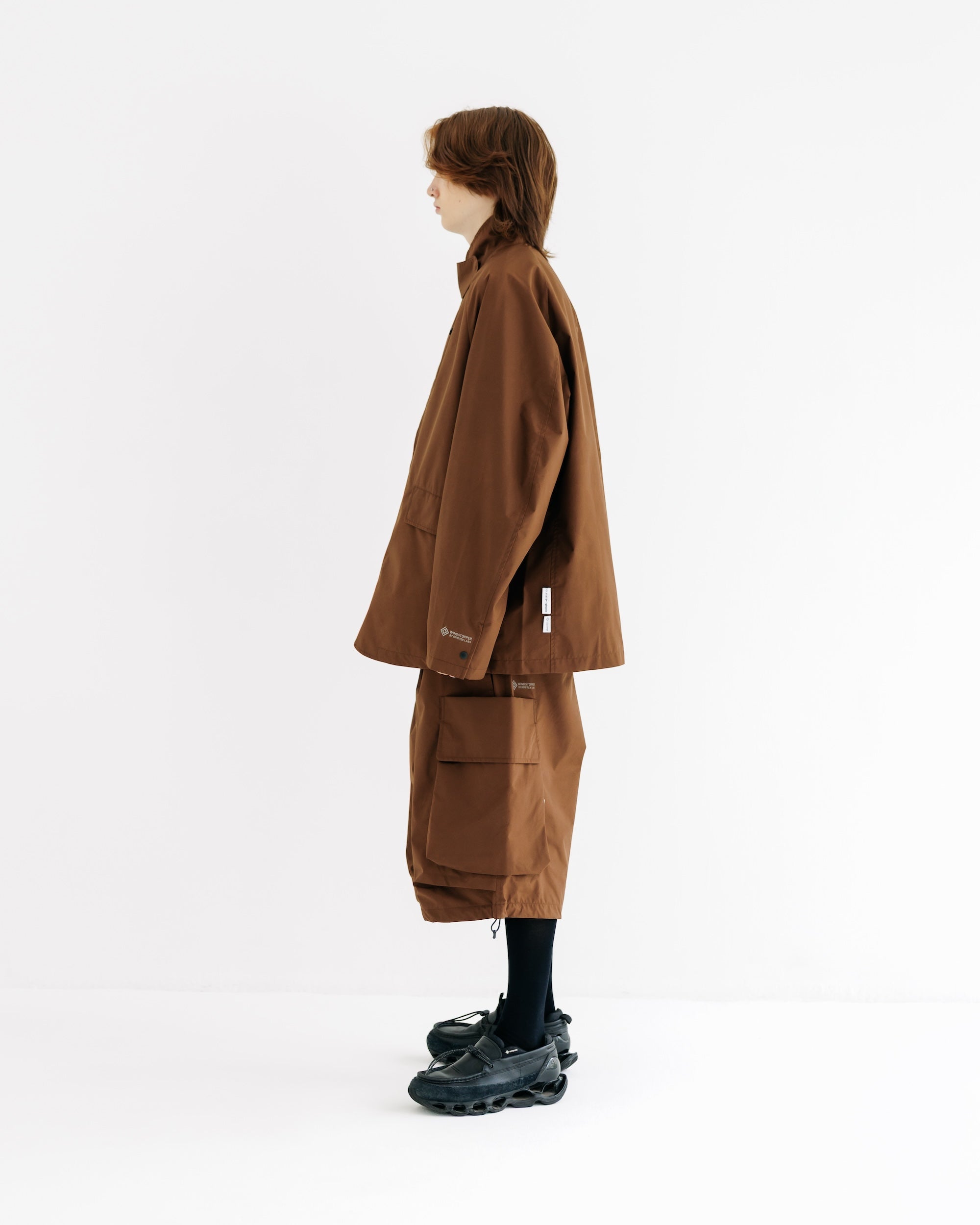 【9.3 WED 20:00- IN STOCK】+phenix WINDSTOPPER® by GORE-TEX LABS CITY MILITARY HALF PANTS 001 (CHOCOLATE BROWN)