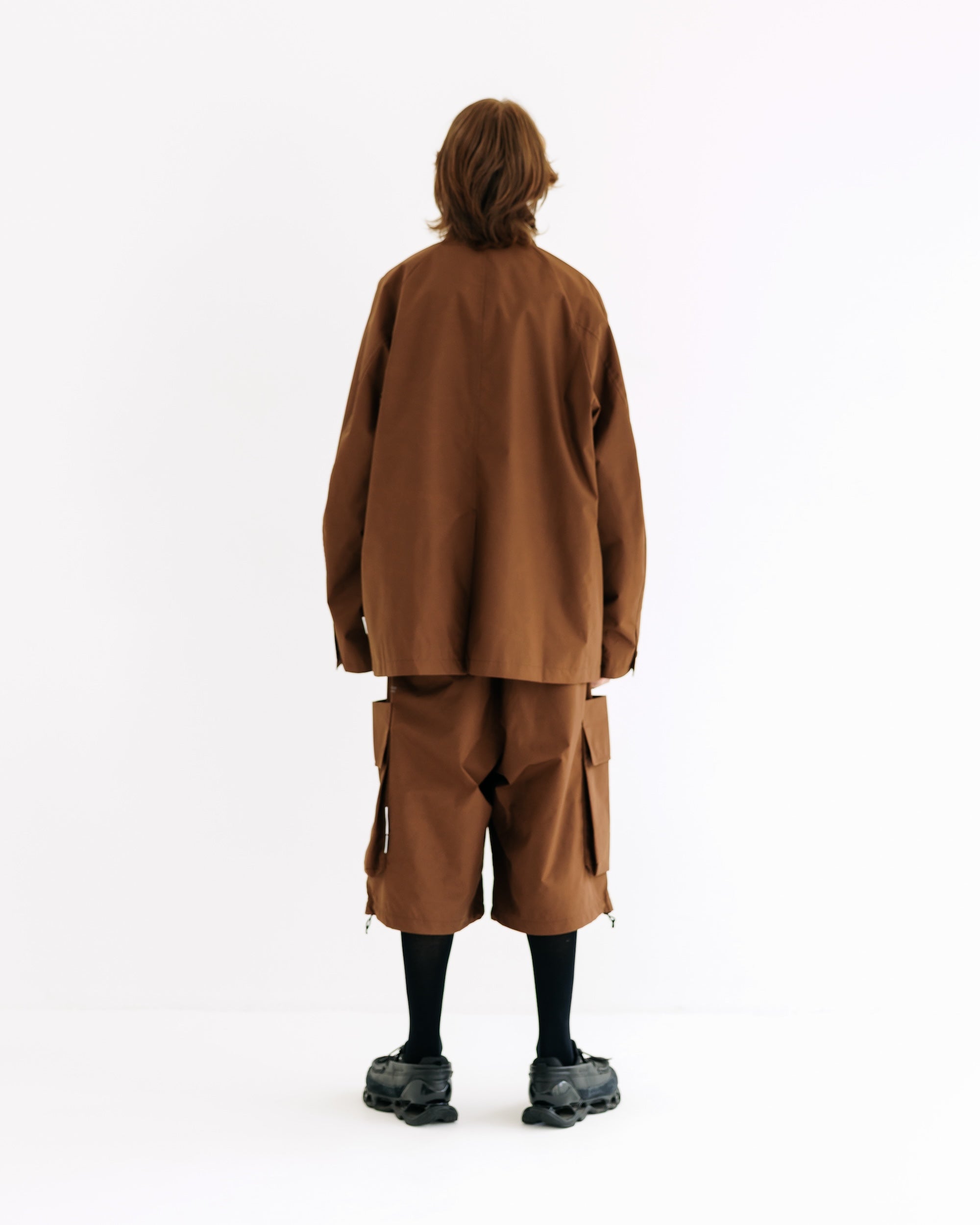 【9.3 WED 20:00- IN STOCK】+phenix WINDSTOPPER® by GORE-TEX LABS ACTIVE CITY STORAGE JACKET (CHOCOLATE BROWN)