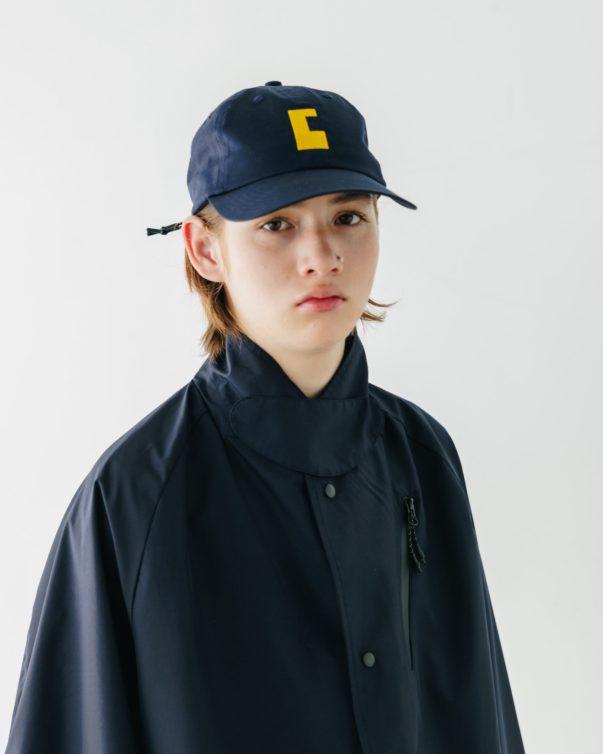 "C"ACTIVE CITY CAP 003 (NAVY×YELLOW)