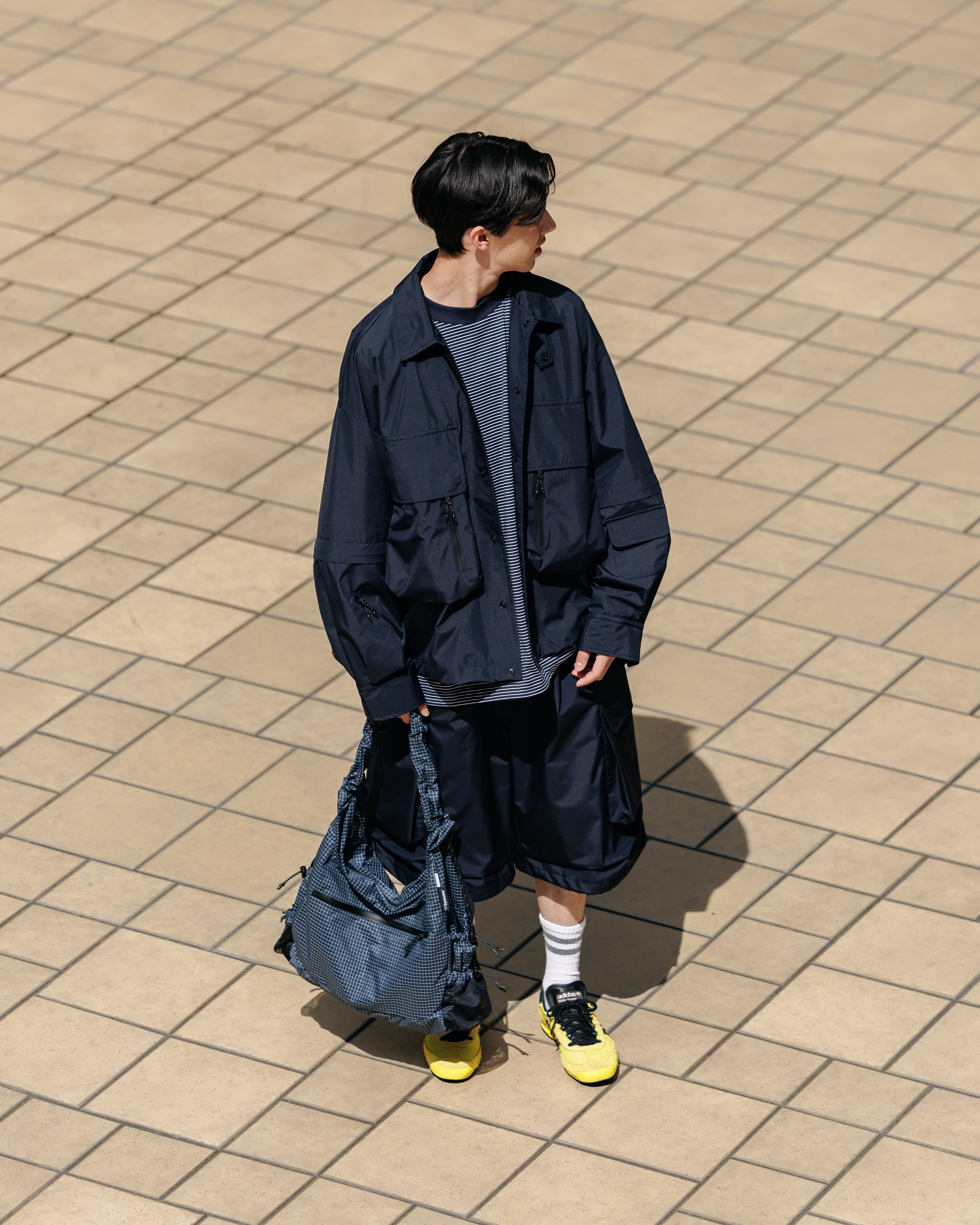 +phenix WINDSTOPPER® by GORE-TEX LABS DETACHABLE WADING SHIRT JACKET (NAVY)