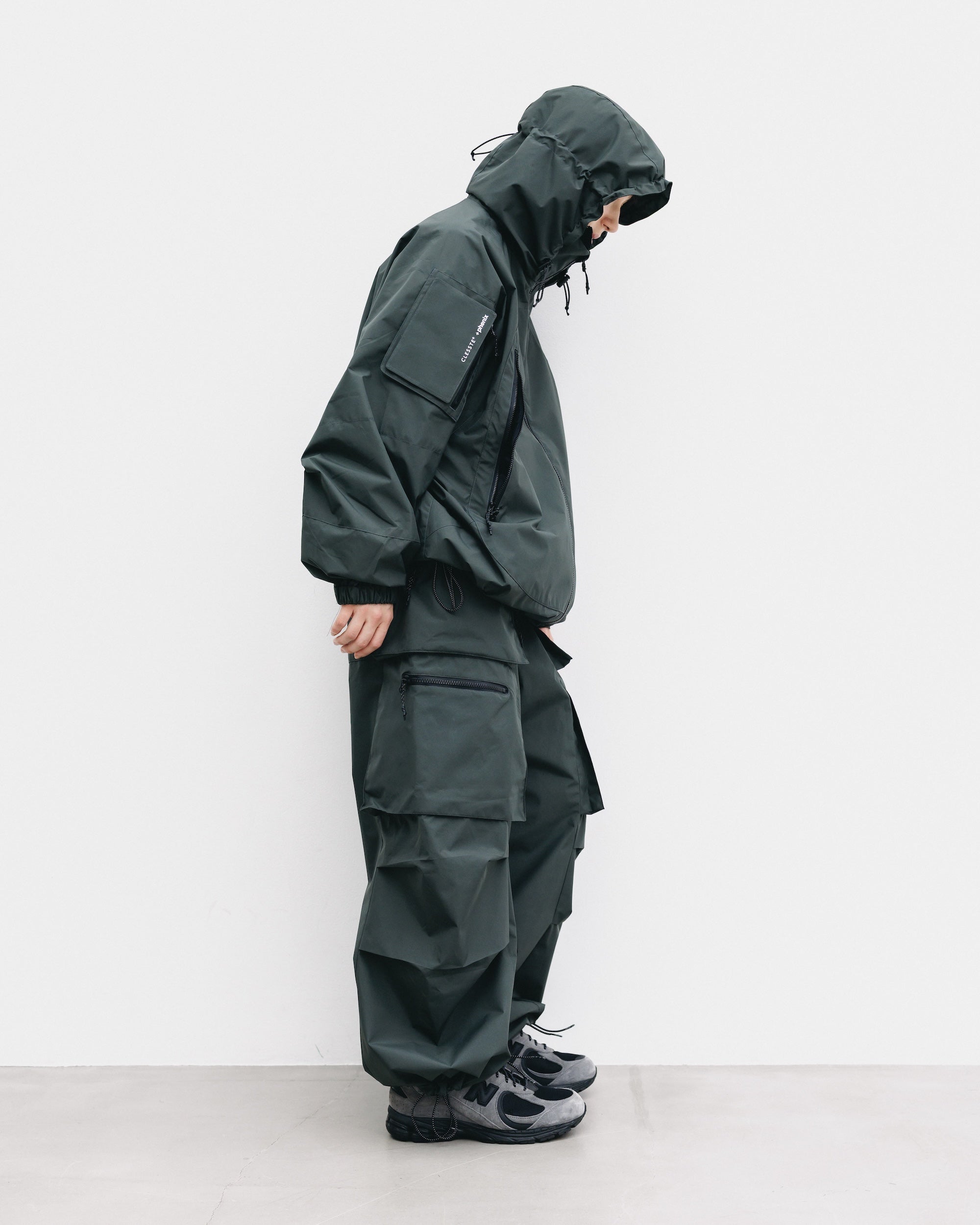 +phenix WINDSTOPPER® by GORE-TEX LABS CITY MILITARY JACKET (ASPHALT GRAY)