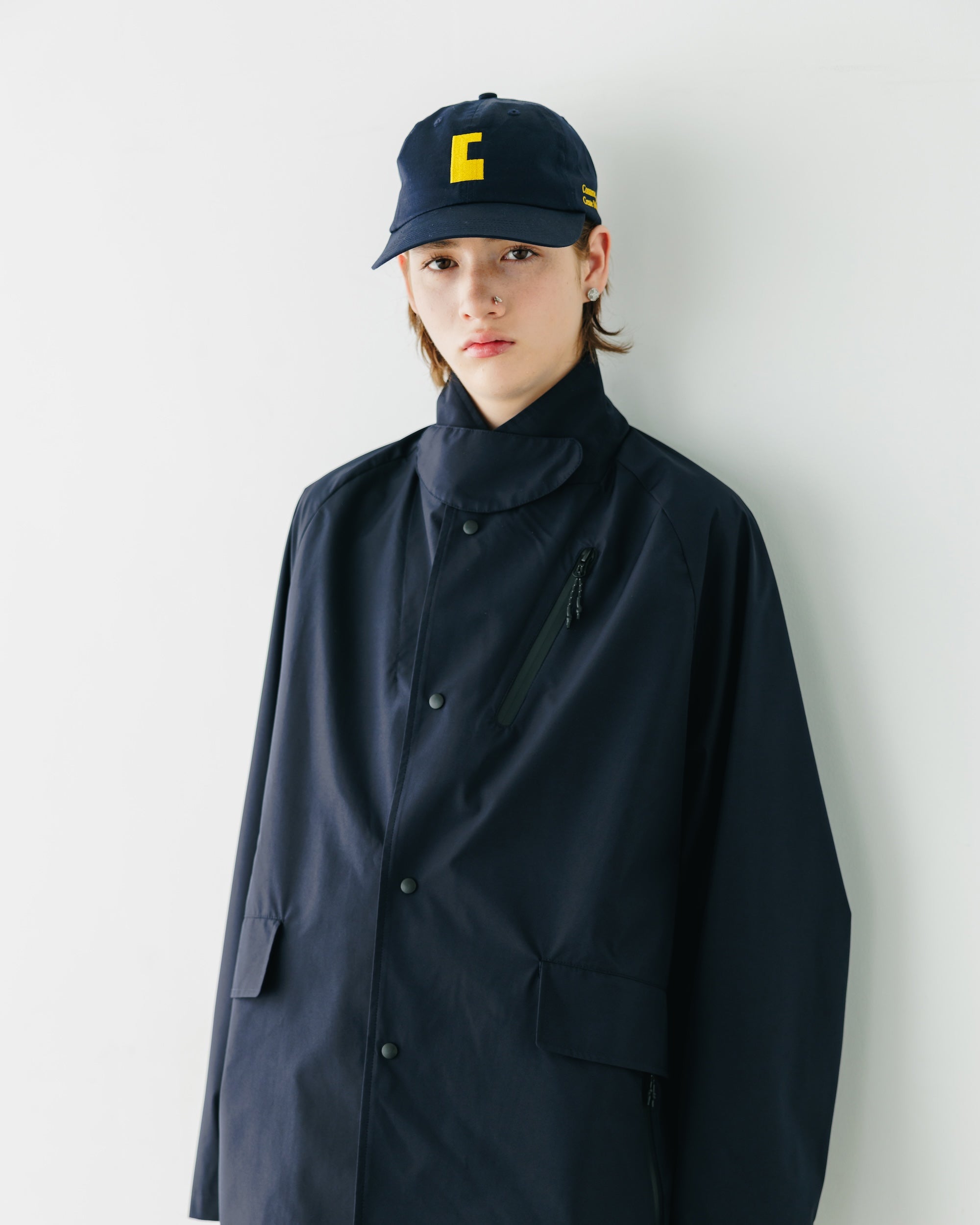 "C"ACTIVE CITY CAP 003 (NAVY×YELLOW)