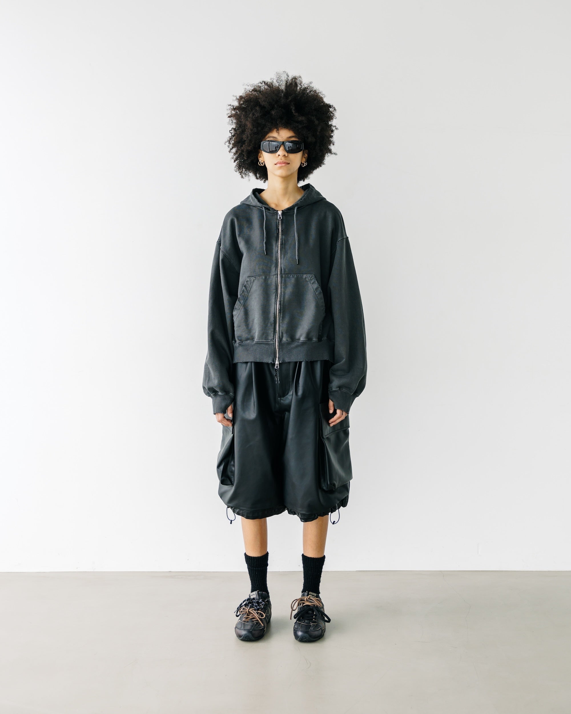 +phenix WINDSTOPPER® by GORE-TEX LABS LEATHER CITY MILITARY HALF PANTS