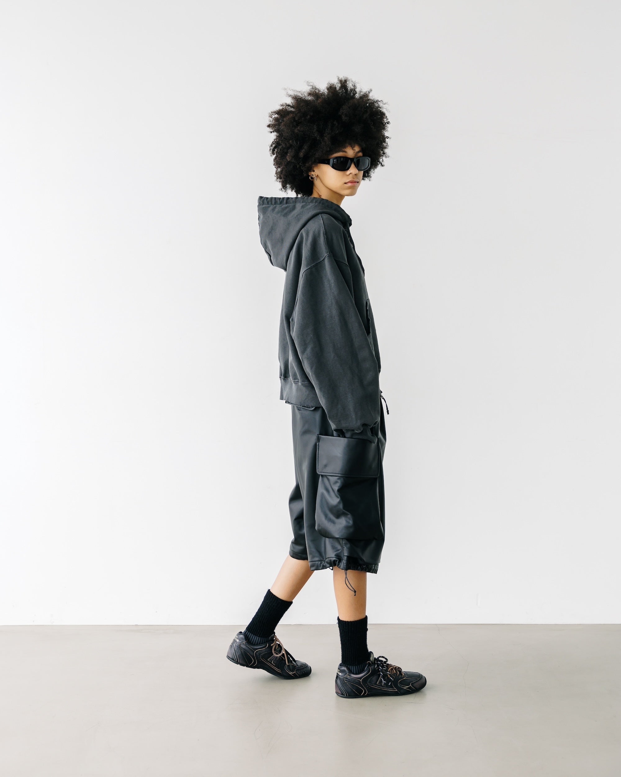+phenix WINDSTOPPER® by GORE-TEX LABS LEATHER CITY MILITARY HALF PANTS