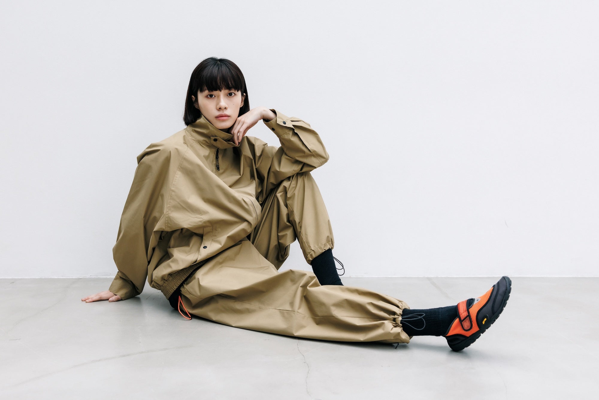【8.8 SAT 20:00- IN STOCK】+phenix WINDSTOPPER® by GORE-TEX LABS CITY UNIFORM VENTILATION PANTS (CAMEL BEIGE)
